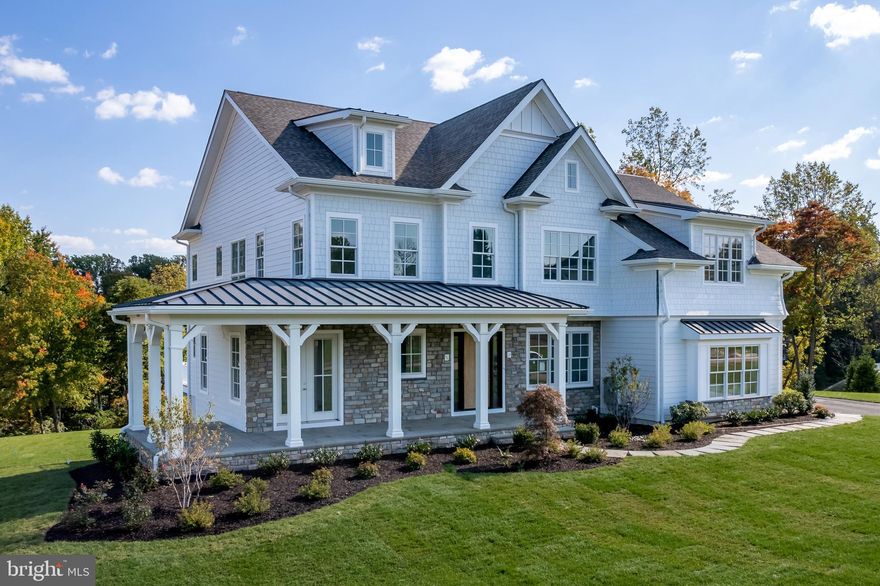 Welcome to TIBURON by Bentley Homes! Quick delivery home w/custom designer selections by the  Z Domus  design team. We've taken the guesswork out of it! The 6,422sq. ft. of finished space has upgraded features and finishes that will impress even the most discerning buyer. This home offers all you could want in terms of comfort and space to suit your personal and entertainment needs including quartz countertops, wide-plank wood flooring, solid core doors, upgraded trim, custom Century kitchen with included 42” refrigerator and matching cabinet panels,  Wolf 6 burner range, high end Monogram stainless steel appliances, quality cabinetry, Andersen Windows, Arctic White James Hardie Siding,  Crystal Lake Ashlar stone,  Tamko Heritage shingles in "aged wood" , and areas with  metal roofing.  The first floor includes 10' ceilings, Foyer with beamed ceiling,  front and rear staircases, first floor  Formal Dining Room,  Great Room with coffered ceiling and fireplace, library with French door access to the wraparound front porch, Custom Kitchen, Upgraded Butler's Pantry, Breakfast Room, Mudroom with Pantry Storage, and two powder rooms plus a 4-Car garage.  Upstairs you will find 4 bedrooms. 3 full bathrooms and a spacious lounge area. The Owner's Suite spans the entire rear of the home with 2 W-i-Cs with windows, and a Spa Bath Retreat with dual vanities, dual water closets, makeup counter, 5 x 8 shower w/frameless glass shower door, and a spacious linen closet.  The secondary bedrooms are spacious and offer W-I-Cs and either private or shared bath.  A 2nd floor Laundry Room is accessible from all bedroom areas which adds needed convenience for today's homeowners.  A partial list of included upgrades in this specific home are upgraded exterior,  rough-in plumbing for full bathroom, 10 ft. foundation wall, 21 x 14 lower level patio, 8 ft. French doors and daylight windows, screened porch off of the breakfast room and enlarged 21 x 14 deck off the Family Room.  The Tiburon community features sidewalks, public water, public sewer and natural gas in a scenic Chester County location.   (Photos shown are of a furnished Chandler Model  and other plans with a similar layout. Options shown may differ from  those selected for this home).