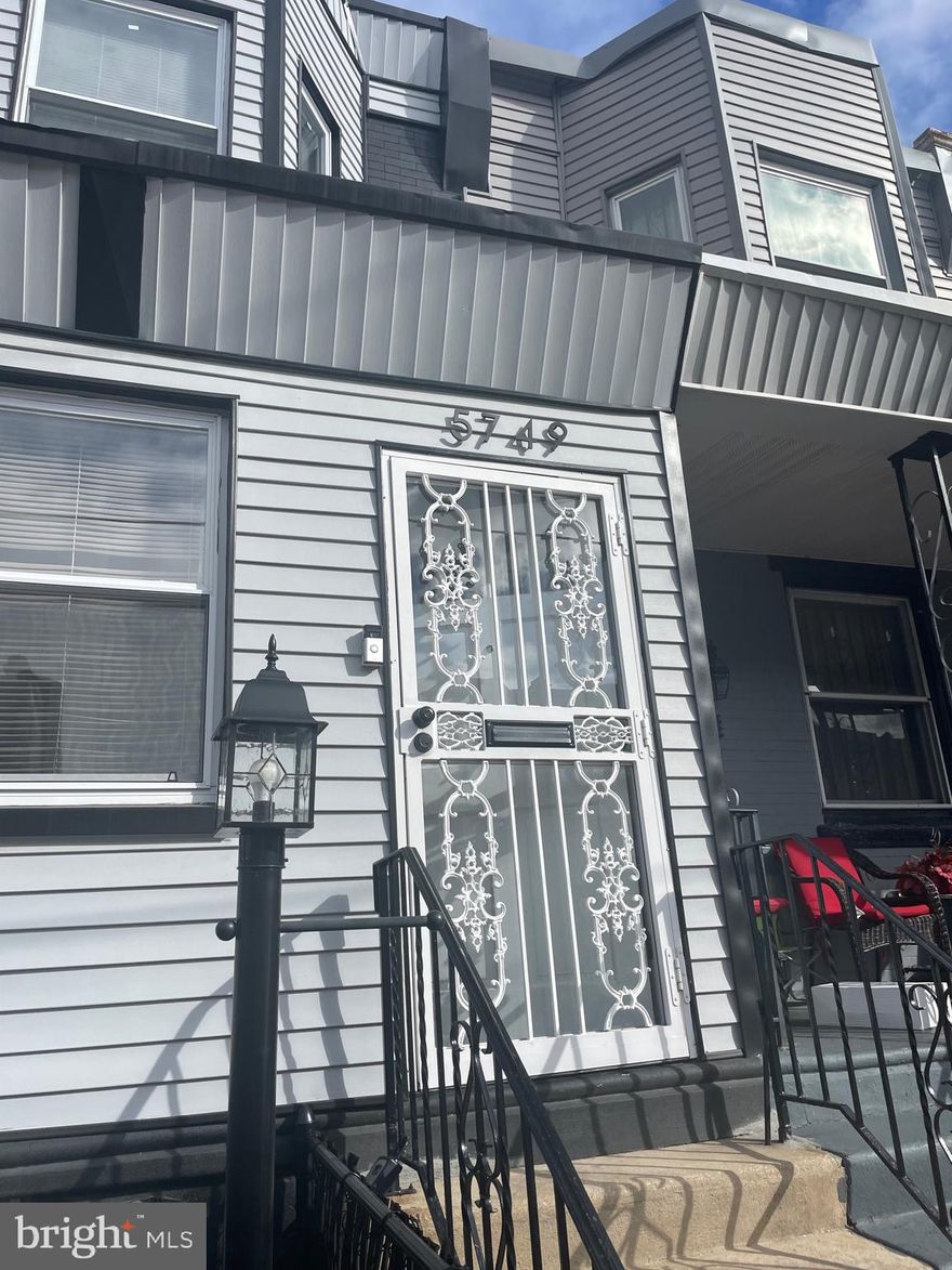 Welcome to Cobbs Creek area!  Recently updated.  
Mover right in!  Enclosed porch that leads lovely fenced in backyard.  Upstairs has 3 bedrooms.  One bedroom  has been turned into a laundry room for convenience .  It can easily be converted back to a bedroom. Newer carpet through out the house. .     For your convenience the main-level half bath adds functionality for guests and daily living. Outdoor Space – The home also offers a backyard space, ideal for gardening, barbecues, or simply relaxing. This property is move-in ready and located near schools, parks, shopping, and public transportation—making it an excellent opportunity for first-time buyers,- empty nesters or investors. Don’t miss your chance to
Public transportation is conveniently located nearby, making Center City and University City easily accessible in just minutes. Whether you are a first-time home buyer or an investor, this home offers an incredible value. Schedule your appointment today!