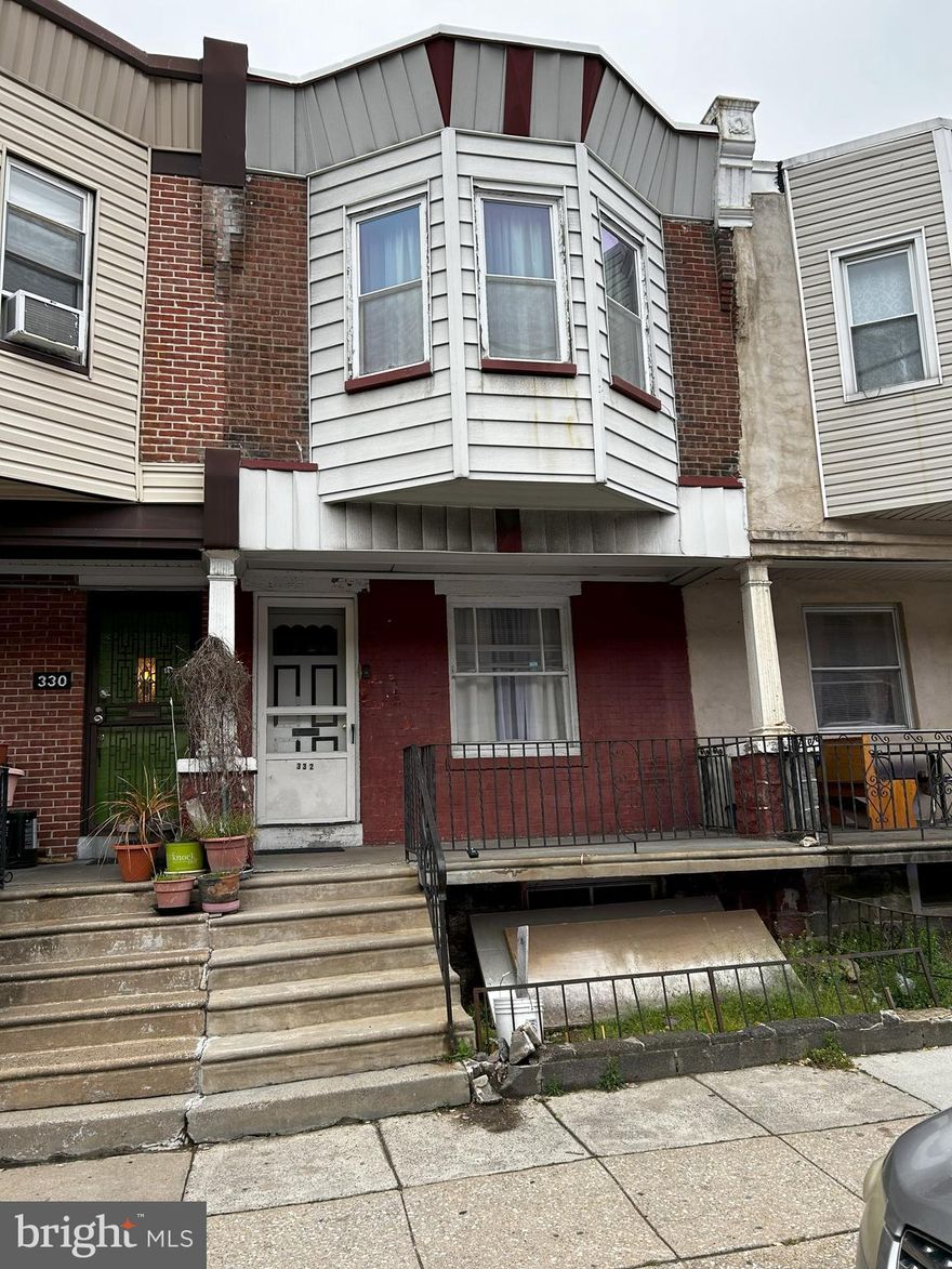 THIS PROPERTY WILL BE DELIVERED VACANT - Discover the potential in this 3-bedroom, 1-bathroom home, perfectly situated in the heart of West Philadelphia's burgeoning community. This property, brimming with character, offers a unique opportunity for homeowners and investors alike.

Key Features:

Spacious Living Area: With three generously sized bedrooms, there's ample space for a growing family or the flexibility to create a home office or guest room.
Partially Finished Basement: Additional space for storage or the potential to transform into a cozy den or entertainment area.
As-Is Sale: This home is being sold as-is, providing a blank canvas for those looking to personalize and add their own touch of TLC.
Nestled in a neighborhood known for its vibrant culture and ongoing revitalization, this property is a stone's throw from local shops, restaurants, and public transportation. Embrace the opportunity to be part of West Philadelphia's exciting transformation.

Schedule a viewing today and imagine the possibilities!
