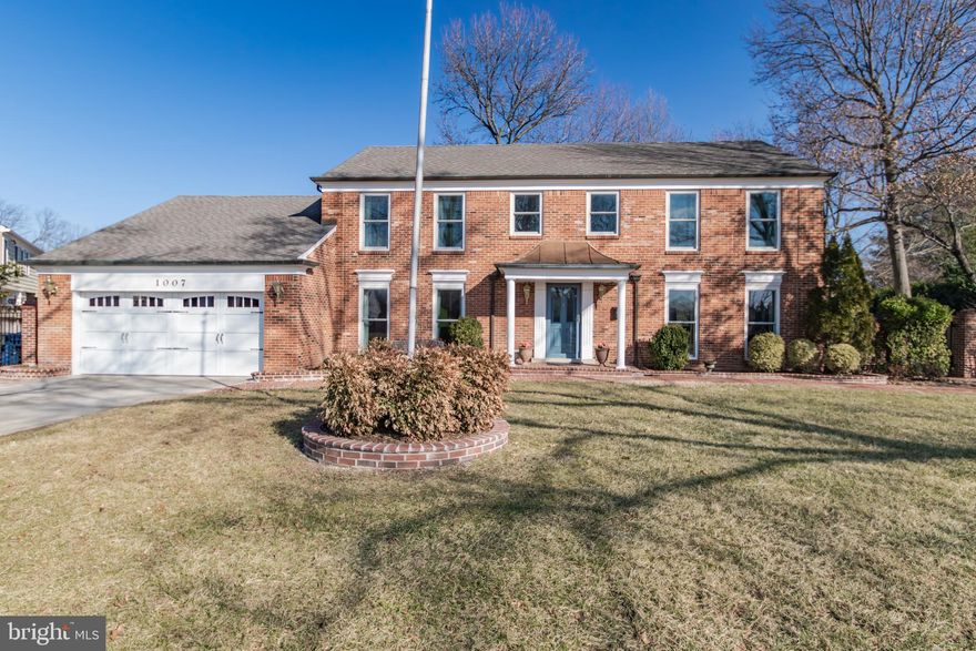 All offers will be due Monday, February 17th, 5pm.
Lovingly maintained and beautifully updated, this pristine home is perfect for the most discriminating Purchaser!  This stately brick colonial with five bedrooms plus three and a half baths offers 4,272 square feet of luxury living and is located in sought-after Seminary Ridge, just a stone’s throw from Saint Stephen’s & Saint Agnes School.  Perfect for gracious entertaining and comfortable family living, this outstanding home offers detailed moldings, hardwood floors abundant storage and is freshly painted throughout!
The lovely marble entrance foyer features dentil crown molding, chair rail and wainscotting.  A wonderful circular flow for parties is provided in the spacious living room, formal dining room and comfortable first floor family room with gas fireplace, exposed beams and pegged floors.  The chef’s kitchen, updated in 2021, features granite counters, stainless steel top-of-the-line appliances, 42 inch soft-close cabinetry, marble backsplash, under-counter lights and two pantries.  The vent hood over the stove is a GE Smart Designer with Chef Connect, a Bluetooth connection technology.  A charming archway leads to a delightful sunroom with thick crown molding with uplighting, two ceiling fans and loads of sunshine!
The upper level features four bedrooms, a huge walk-in closet for the primary bedroom, plus two totally renovated full bathrooms.  The fabulous primary bathroom boasts marble flooring, two quartz vanities, heated towel racks, large shower, Mirabelle tub, custom shades and bay window.  The lower level includes a huge rec room with built-in bookshelves with fluted molding, plus a game room with an English pub bar, pool table and dart board, which will convey!  A fifth bedroom is currently being used as an office, but could be an ideal bedroom for a teenager, in-laws or nanny.  The floors in this room, as well as in the game room, are single plank luxury laminate.  The lower level full bath was totally renovated in 2024 with everything brand new!
Perfect for garden parties on the level lot with mature azaleas, camellias, Lenten roses, hydrangea, dogwood and a huge crepe myrtle, plus a classic iron entrance gate.
Easy parking in the two car garage, plus four additional spaces in the driveway.
Just move in and unpack!  Enjoy this meticulously updated home in one of Alexandria’s finest neighborhoods!