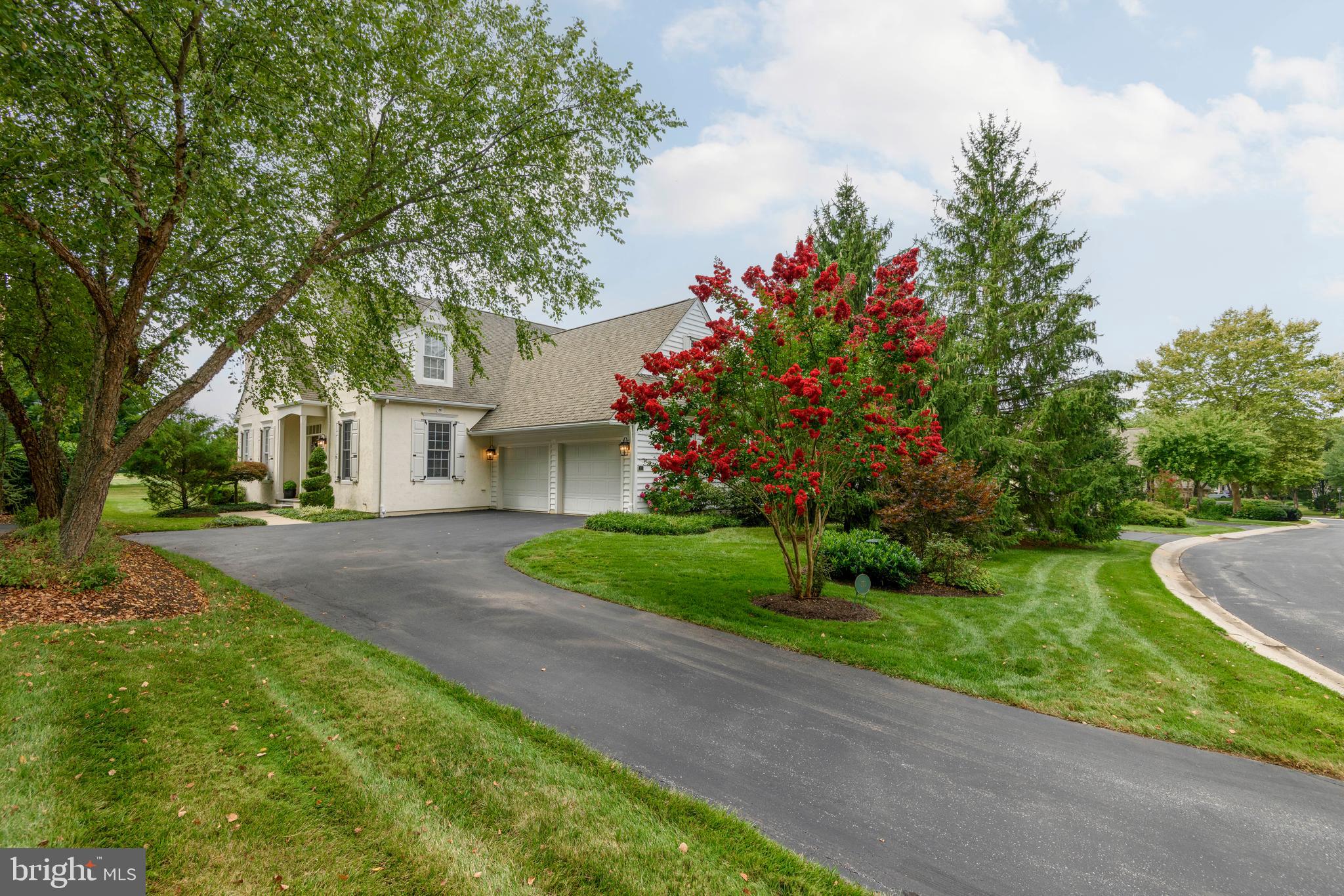 Welcome to 371 Applebrook Drive, Malvern PA 19355!
Take time to see this beautiful carriage home, nestled along the 18th fairway of the renowned Gil Hanse designed Applebrook Golf Club. Applebrook Golf Club is the perfect combination of a world class golf course maintained at the championship level, a top notch practice area and a fine dining establishment. Built by Pohlig with high quality materials, high ceilings, abundant windows, and custom millwork, this home offers the perfect combination of comfort and convenience. This elegant carriage home delivers a maintenance free lifestyle with epic views and refined finishes.
Once inside this elegant “Dursley” model carriage home with its first floor primary suite located in the desirable Applebrook community, you'll enjoy the beautiful panoramic views overlooking the flagstone patio, the 18th fairway and warm sunsets. The open space living room with gas fireplace and rear door to the patio sits next to the breakfast room alongside the kitchen. The formal dining room will help with your entertaining needs.
Next to the foyer is an elegant sitting room that is accented by hardwood floor to ceiling woodwork and cabinetry, a hightop bar creating a relaxed ambience with a half bath nearby. If you're looking for additional bedrooms for your family or guests, walk upstairs to two additional bedrooms and a full bath with separate vanity. The lower level is a versatile space for entertainment and storage, with a mostly finished space plus a private work out area or office.
Don’t miss out on this limited unique opportunity to live on the 18th hole of Applebrook Golf Club with walking access to the clubhouse, in this gorgeous, well maintained carriage home. Its location offers easy access to the town of Malvern, East Goshen Park, West Chester Borough, restaurants, shopping, the main line and other Chester County highlights. It is an easy commute to the airport, Philadelphia and Wilmington. The Malvern Train Station is located a short drive away.
See inclusions and exclusions - all other items are negotiable.
Schedule a tour today!