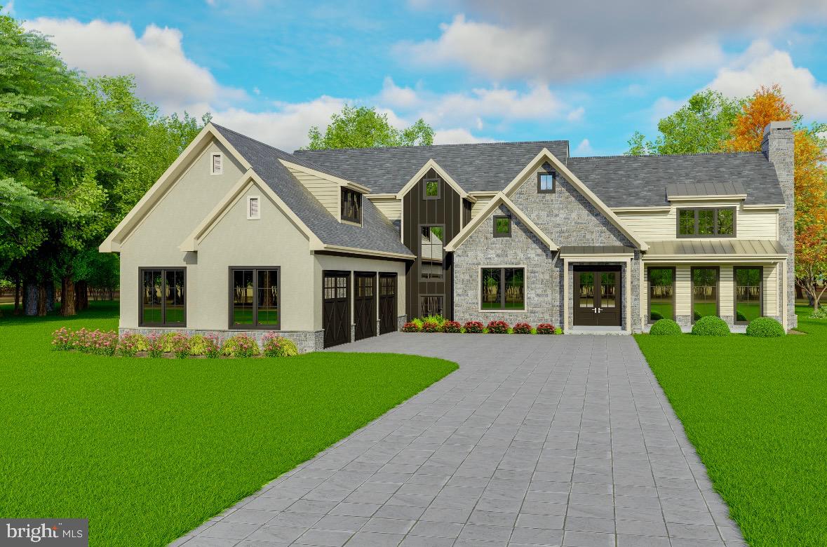 Custom Luxury Home in a Prestigious Manheim Township Community. A rare opportunity to a build a brand new upscale home in the sought-after Stonehenge neighborhood, exclusively with award-winning EC Custom Homes. This newly designed residence combines striking modern curb appeal with the timeless beauty of this established neighborhood. With over 3,700 sq. ft. of finished living space, this 4-bedroom, 4-bath home offers premium finishes, refined details, and a 3-car garage. The main level features a welcoming covered front porch, spacious foyer, private office, and a luxurious primary suite with a custom walk-in closet and spa-inspired bath with tiled shower and soaking tub. A chef’s kitchen showcases quartz countertops, high-end cabinetry, top-tier appliances, walk-in pantry, and a large island, seamlessly flowing into the dining and family room with soaring ceilings and a custom gas fireplace. A full bath with outdoor access provides convenience for a future pool. Upstairs offers three generous bedrooms, two full baths, and a versatile bonus room. The back of the home highlights a covered screened-in patio, perfect for entertaining or relaxing, all set on a beautiful half-acre lot with a large driveway and 3-car garage. Schedule your private builder consultation today to personalize this exceptional home.