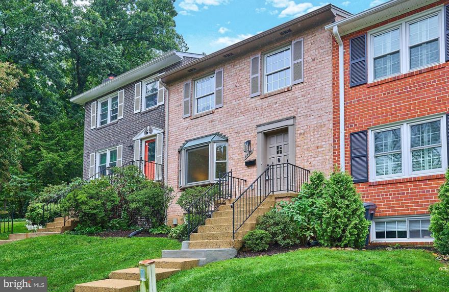 Spacious rooms, hardwood floors, fresh updates, tons of storage and a lovely backyard with patio make this home a rare find. The front bay window provides extra light even on cloudy days. The primary suite is generously sized and quiet, located on the back of the home. You'll love all the closet space! The kitchen was previously updated and has great counter space and storage. The baths all have new toilets and vanities. It has been freshly painted, new LVT floor was installed in the foyer, and many light fixtures were replaced throughout the home. The lower level family room is the perfect play area, hangout spot or guest space. Again, lots of storage and the updated full bath is convenient. New HVAC installed in July. Cul de sac location comes with 2 reserved parking spots and many guest spaces. Fenced yard is great for entertaining. Easy access to 395, 495, 66, grocery stores, and fabulous restaurants.