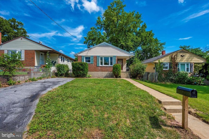 This stunning, brick ranch-style home has just undergone a complete renovation. Featuring four bedrooms and two full bathrooms and boasts gorgeous hardwood floors throughout the main level, including a luxurious kitchen equipped with stainless steel appliances, ample counter and cabinet space, and premium Calacatta Quartz countertops. The well-maintained home is enhanced by recessed LED lighting and has updated bathrooms. The finished basement includes a spacious bedroom and a full bathroom. Great, freshly painted deck with an ample backyard that's great for entertaining. This home was fully renovated in 2022. The roof was completed in 2024 and the hot water heater was replaced in December 2024. Located on a serene, dead-end street, it is conveniently near local shopping, restaurants, parks, CCBC, UMBC, SSA, as well as easy access to I695, I70, and I95. Don't miss your chance to make this your new HOME!