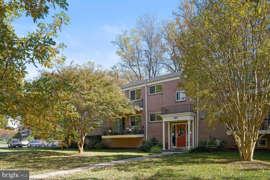 Extraordinary living in Parkside! Updated and move-in ready 2BR, 1BA condo with nearly 1,100 sqft of living space. Featuring brand new luxury vinyl floors, commercial grade double pane replacement windows and sliding door, freshly painted throughout, crown molding, stainless steel appliances, granite countertops, ample cabinetry, and a full-size pantry. You'll love the spacious floor plan with a dining area and large living room. Large bedrooms and a walk-in closet and 2nd closet in the primary bedroom with a new ceiling fan. The updated and bright bathroom has a tub/shower with tasteful finishes and a new exhaust fan. Enjoy the private patio big enough to fit a seating area for relaxing, reading, and dining. Separate storage area space. Laundry is conveniently located on the same level as the unit. Gorgeous views from the panoramic windows overlooking the serene wooded area in this delightful community. ALL UTILITIES are included! Short paths to trails through Rock Creek Park for hiking, biking, and outdoor fun. Pools, tennis courts, and community ball field. Minutes to Grosvenor Metro, Grosvenor Market, Meridian convenient store, 495, 270, NIH. Schedule a showing today! Available for immediate occupancy; 15 month lease minimum; sorry, no pets allowed in Parkside Community.