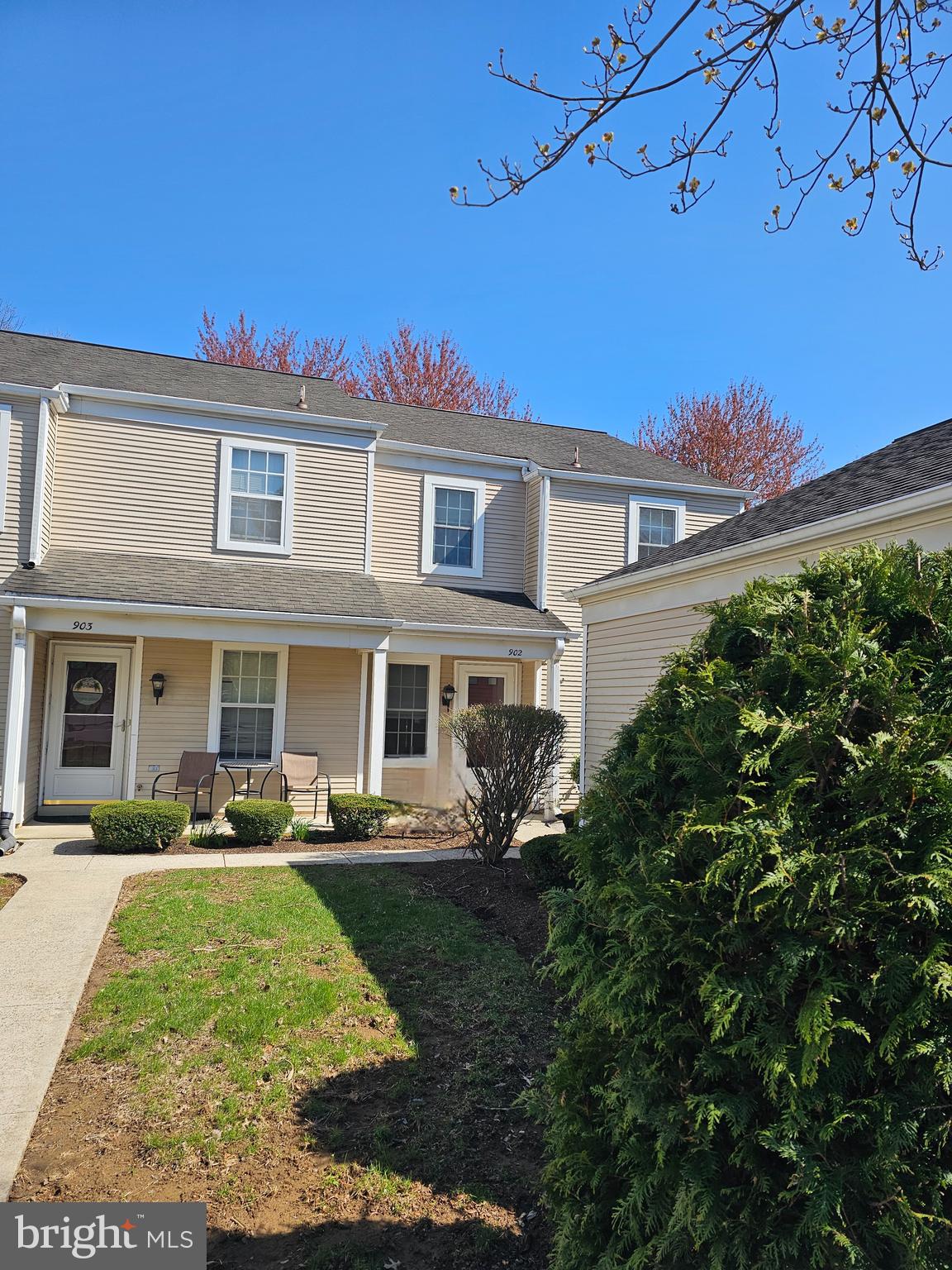 Welcome to 902 Cambridge Court, a charming Nantucket model townhome in the sought-after Rockledge community in Palmyra! This well-maintained 2-bedroom, 1.5-bath home features laminate flooring, neutral colors, warm gas heat, central air, and a cozy gas fireplace—perfect for year-round comfort. Enjoy the peaceful setting from your private patio overlooking a lovely common area, ideal for morning coffee or evening relaxation. The tenant is responsible for electricity, gas, water, sewer, and trash. Dogs under 50 lbs will be considered with an additional $50/month pet fee: no cats. No smoking of any substance is permitted in the property. Renter’s insurance is required. Don’t miss this opportunity to live in a quiet, convenient location close to Hershey, shopping, dining, and more!