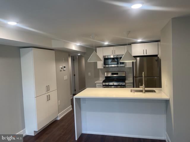 LAST UNIT AVAILABLE in this Beautiful new construction building in the exciting Francisville Neighborhood. This spacious 3 bedroom 2 bath unit has very large bedrooms, 2 private outdoor spaces and tons of storage space. This lower level unit is extremely private and quite. On top of the 2 private patios there is a shared roof deck with fabulous City views. Come see it today!