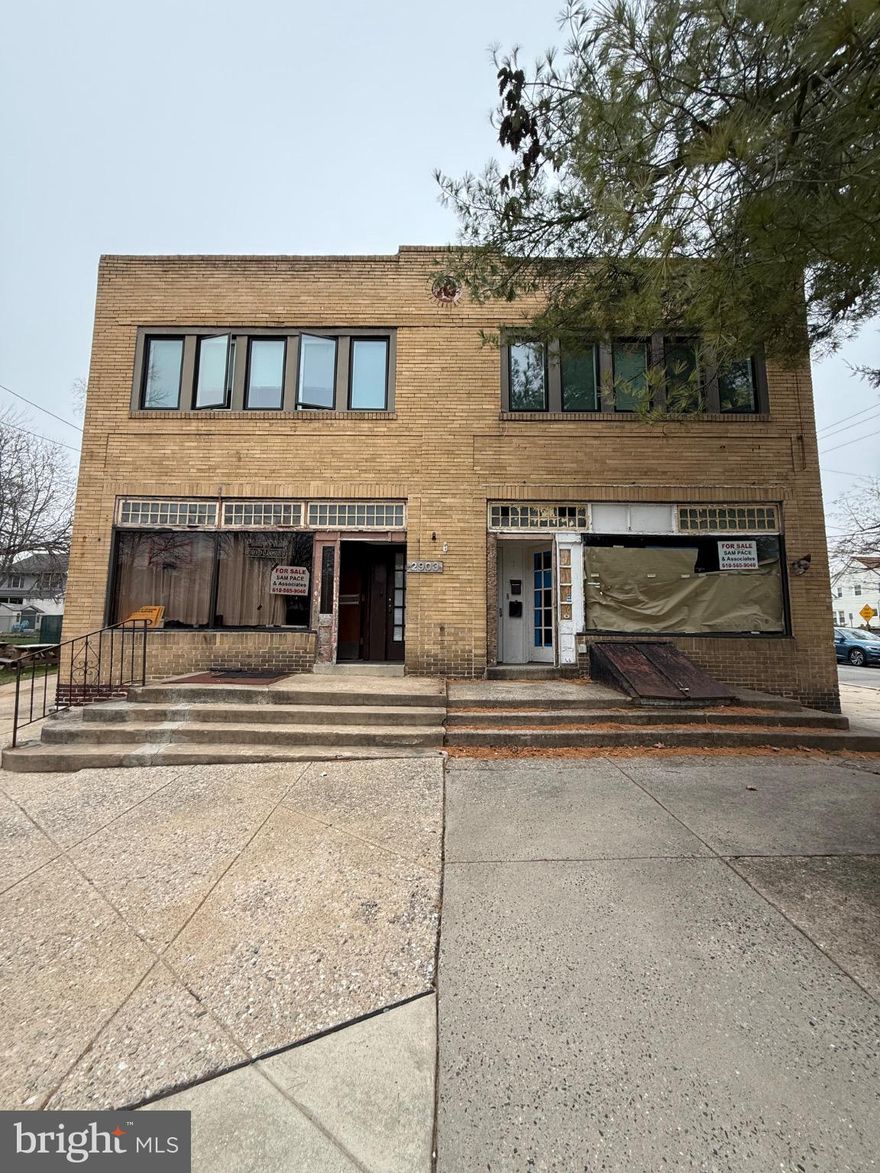 A well once loved building in search of its new owner/investor to restore life to this Building in the sought after neighborhood of Ardmore. 2901 Normandy was last operated as a catering and food prep business.This building is a standalone commercial building with a basement, first floor commercial space and a 2nd floor w/ two, 2 Bedrm apt units. Adjoined to 2901 is 2903 Normandy once a warm and welcoming neighborhood local pub and restaurant. 2903 Normandy is separately deeded and also available for sale; mirror image to 2901. APN 22-06-01567-00. Currently listed together as one building for $625,000. 2901 Normandy asking is $375,000 and 2903 Normandy asking is $250,000. There is also a Liquor License separate from sales price that can be purchased as well, inquire with listing agent. The Building is ready for the right buyer to come with a vision; the neighborhood of Ardmore would love to see this prominent stately building brought back to life. Much Success is to be had on Normandy Avenue. Convenient  Main Line Location close to the buses, trolley and R-5 Train. A 10 minute commute to Route 476 and 30 minute commute to the Airport, Valley Forge and the Turnpike.