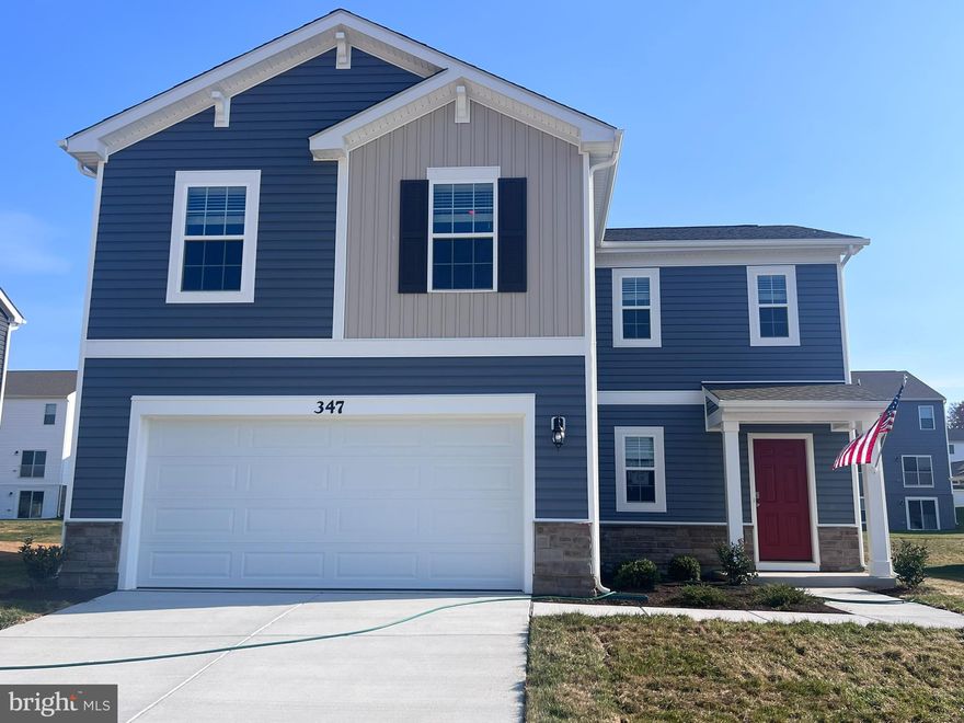 Introducing "The Deerfield" – a meticulously crafted two-story residence boasting four bedrooms and 2.5 baths. Step into the kitchen, adorned with rich espresso cabinets, elegant granite countertops, and state-of-the-art stainless-steel appliances. It hosts a capacious walk-in pantry and an inviting island with a single-bowl, undermount sink, and plenty of space for stools, making it an ideal hub for food preparation and social gatherings. The kitchen seamlessly flows into the open-concept dining area and great room, creating a spacious and inviting ambiance. Upstairs, you'll find all four bedrooms, conveniently situated alongside the laundry room for added efficiency. The Primary Suite is a true haven, featuring an en-suite bathroom with a generously sized tiled shower, double vanities, and an exceptionally roomy walk-in closet.
No need to vie for counter space in the hall bath, as it also boasts double sinks, ensuring harmonious living. The home is constructed with top-tier materials and craftsmanship, marked by meticulous attention to detail.  Your new home also includes our smart home technology package.  Don't miss out on the opportunity to make this beautiful house your home!