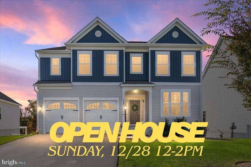 Buyer failed to perform, no fault of the seller. Welcome to this better-than-new home in the sought-after Snowden Bridge community, where modern luxury meets small-town charm. Built in 2022, this immaculate 5-bedroom, 3.5-bath home offers over 4,400 sq. ft. of finished living space, thoughtfully designed for comfort, functionality, and style.

The open-concept main level features a stunning gourmet kitchen with a large center island, upgraded cabinetry, quartz counters, and stainless steel appliances that flow seamlessly into the family room, perfect for entertaining or everyday living. Upstairs, the spacious primary suite offers a spa-like bath and walk-in closet, while additional bedrooms provide plenty of room for family or guests. The fully finished lower level includes a large recreation room, guest suite, and full bath, ideal for a media room, gym, or extended-stay visitors.

Step outside to enjoy the fenced backyard, complete with a deck, patio, firepit area, and ample space to relax or host gatherings with an arboreal views. 

Why Buy This Home Instead of Waiting on New Construction?
Skip the stress, cost overruns, and delays that come with building from scratch. This home is truly move-in ready, fully finished, landscaped, and loaded with upgrades already in place. No construction noise, no punch-list hassles, and no waiting months for completion. Settle in before the holidays and start enjoying the resort-style amenities Snowden Bridge offers today!

Community & Lifestyle
Snowden Bridge is a master-planned community offering resort-style living with amenities including a swimming pool, indoor sports complex, playgrounds, walking trails, dog park, and community center.

Located just minutes from Rutherford Crossing Shopping Center, you’ll have convenient access to Target, Lowe’s, restaurants, and everyday essentials. A quick drive brings you to Historic Downtown Winchester, where you’ll find charming shops, local dining, and a vibrant cultural scene. Schedule your private showing today!