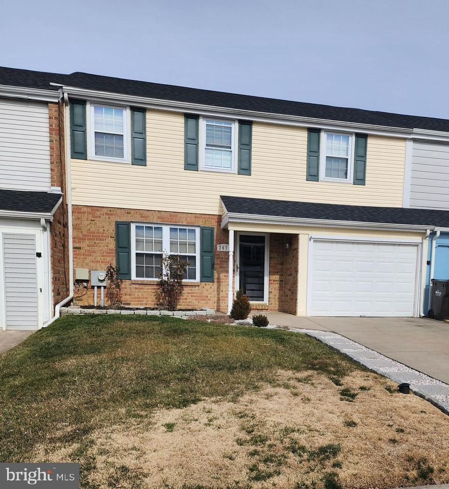 Come visit one of the largest townhomes in the area. This Neshaminy Valley home is the model with the kitchen overlooking the family room addition. Notice the luxurious Zosia grass that browns in the winter and turns a lush green in the spring. It's like walking on carpet Step inside and you'll immediately notice, and love, all the natural light shining off of the remodeled hardwood looking vinyl floor. Walk back past the coat closet and powder room into the kitchen with stainless steel appliances. The open wall between the kitchen and dining room provides a large breakfast bar and a captivating view from the formal dining room into the kitchen. The pass through from the kitchen overlooking the family room ensures that the cook won't be isolated from family or guests. Step outside from the family room and you're on a large patio leading to a fenced in yard with privacy fencing and a good-sized shed. The separate laundry room with full sized washer and dryer (negotiable) with an entrance to the full garage completes this floor.  Upstairs you'll find a large and spacious master bedroom with walk in closet and a sink. There's an entrance to the upgraded full hall bathroom. 2 other large bedrooms and pulldown steps to the attic complete this floor. A new roof was installed recently. Estate sale. Showings start Friday Feb 23rd with open house Sat Feb 24th 12-230