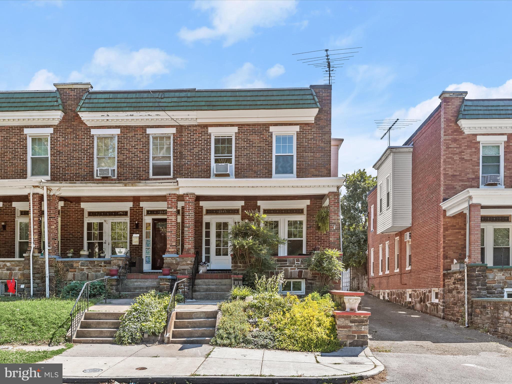 As highlighted in the Baltimore Banner...Welcome to this gorgeous brick exterior gem! This home boasts almost 3000 sq ft with views of Herring Run Park located just across the street. Step into the open main level and be captivated by stunning hardwood floors with custom border inlays, stained glass transoms, and elegant crown molding. The dining room features chair railing and picture molding, leading to the gourmet kitchen, perfect for culinary creations. This kitchen boasts stainless steel appliances, 42” soft-close cabinetry, a breakfast nook, granite countertops, and access to the rear patio and one-car garage for easy convenience. The upper level offers four spacious bedrooms with ample storage and an end of hallway bath adorned with basket weave ceramic tile floors and a subway tile surround tub-shower combination. The lower level combines tranquility and sophistication with luxury laminate floors, built-in bookcases, a window seat, a gas-burning fireplace, a wet bar with beverage cooler, and a modern bath with a walk-in shower. This level also provides access to the fenced yard, patio, and one car garage for convenient access. Recent updates include a new roof, electrical system upgraded to 200 amps, windows, many new updates to the kitchen, refinished upper level floors, and more. Walking distance to Arcola Coffee shop & restaurants. Close to both Johns Hopkins and Morgan State universities. Major commuter routes such as I-695, I-95, and I-83 are easily accessible, adding to the appeal of this exquisite property.