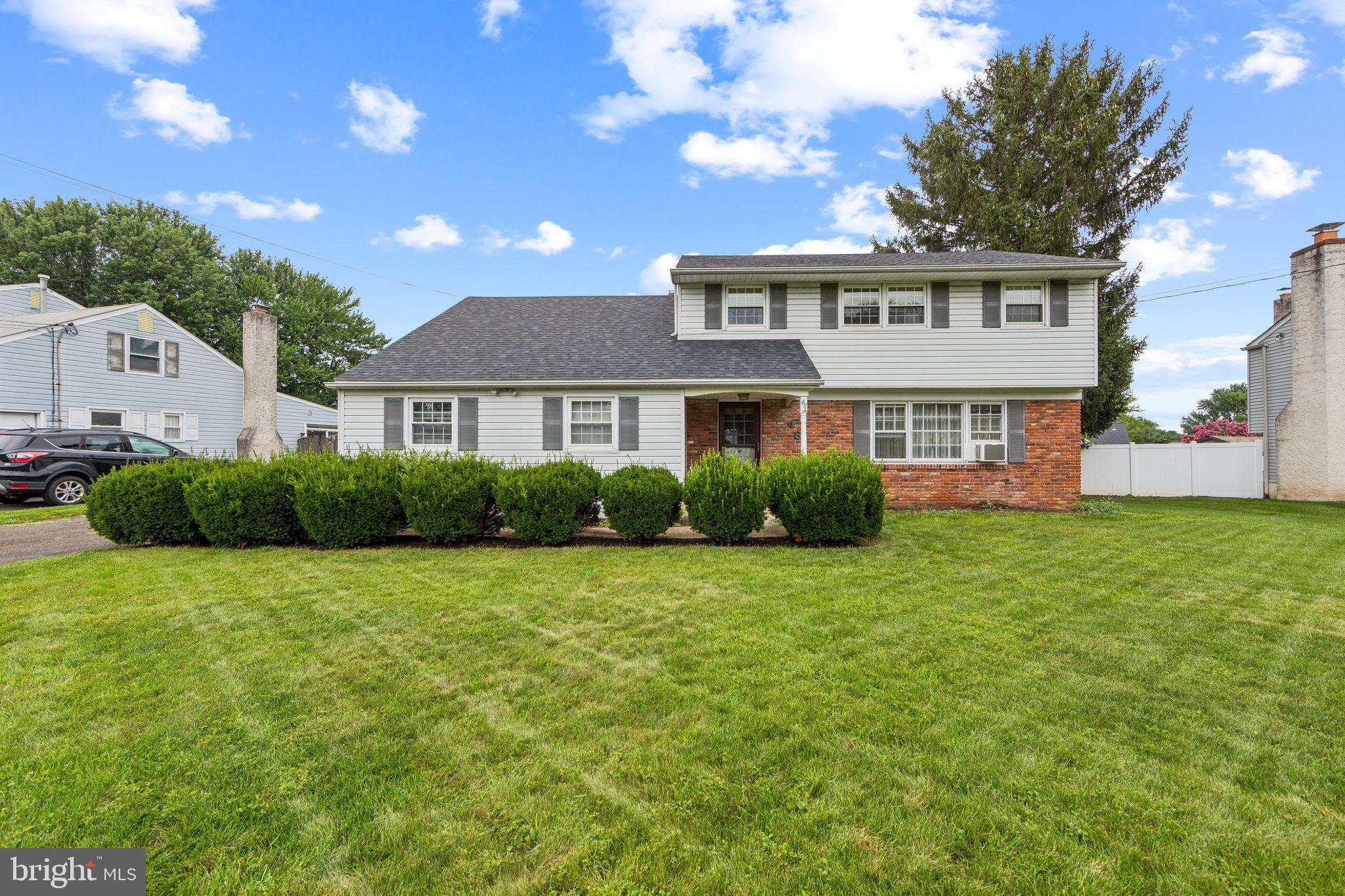 Great opportunity to get a TRUE 5-bedroom home located in an established neighborhood at a price that allows you to make it your own. Step into the foyer with convenient coat closet. The formal living room and dining room provide great space for the larger family gatherings. The eat in kitchen features gas cooking and a much-coveted pantry. Just a step down into the family room with a cozy fireplace and an exit to the back yard. There is also a powder room located on the first floor. Heading upstairs, there are 5 nicely sized bedrooms and a hall bath with shower/tub combo that services them. This home has a full, unfinished basement that can easily be finished off for extra living space. With it’s convenient location, and bonus features including 1-car garage, new roof and included appliances, this house would make a perfect home for just about anyone. This home is being sold in As-Is condition and with your vision and a little work, it will be an amazing place for everyone.