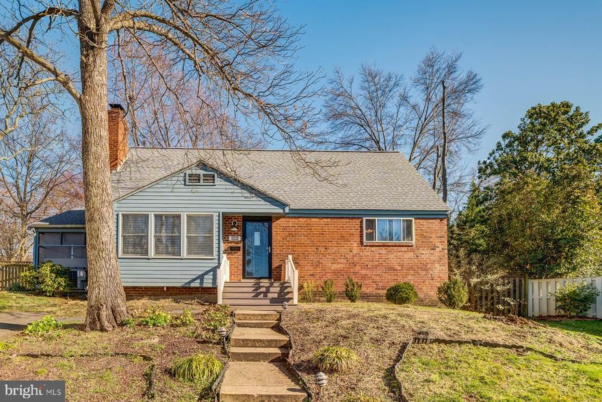 Immaculate cape cod in Seminary Valley, lovingly maintained by original owners and ready for you to call home! This 3 bed, 2 bath home is located on .23 acres with beautiful mature trees. The home has been updated with a custom kitchen with granite countertops, cabinet lighting, large pantry, farmhouse style sink with dual disposals, stainless steel appliances and hardwood floors! On the main level is a gas fireplace, main level primary bedroom and amazing custom en-suite bathroom with a 36”x 93” level-entry shower, ceiling-mount rain-form & handheld shower heads and floor to ceiling storage. Off of the primary bedroom is a spacious walk-in dressing room with 3 sliding door wardrobes and high end Bosch washer and ventless dryer. Upstairs are two additional bedrooms, one with a large walk-in closet with attic storage, and a full bath (tub and sink pipes have been replaced). Basement includes a family room, laundry, a shelved storage room and separate media room - perfect for private screenings and movie nights! Recliners, surround sound, and TV convey!!  Off of the laundry room is a walk-up staircase to lead you to the backyard. Enjoy the outdoors year-round from the beautiful screened-in porch or from the deck with newer composite deck boards, overlooking the fully-fenced backyard. This home has a (2018) roof with a 75-year warranty and refinished hardwood floors throughout. Driveway for parking 2 cars on a quiet cul-de-sac. Located near the Holmes Run Trail (one street over for trail access) for paths that lead to the Fox Chase shopping center, Cameron Run Park, and points beyond. Easy access to 395, the Van Dorn Metro, D.C, and Old Town Alexandria. Don't miss your opportunity to live in one of the most sought after neighborhoods in Alexandria City!