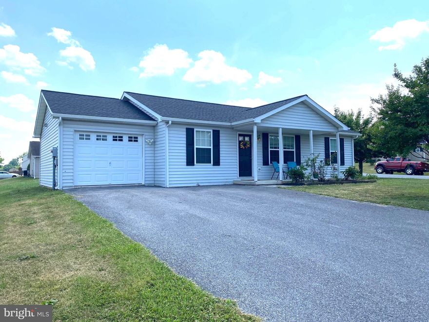 Charming 3 bedroom, 2 bathroom rancher in Ridgefield!  The large family room is the central hub of the home with the master bedroom and bathroom on one side, and the second and third bedrooms on the other. The galley kitchen has a dining area and french doors that open up to a quaint back deck.  The garage was partitioned off and is currently being used as two separate storage areas but can easily be converted back to a one car garage with inside entry. This home has a nice level yard, is located on a corner lot and ready to move into!