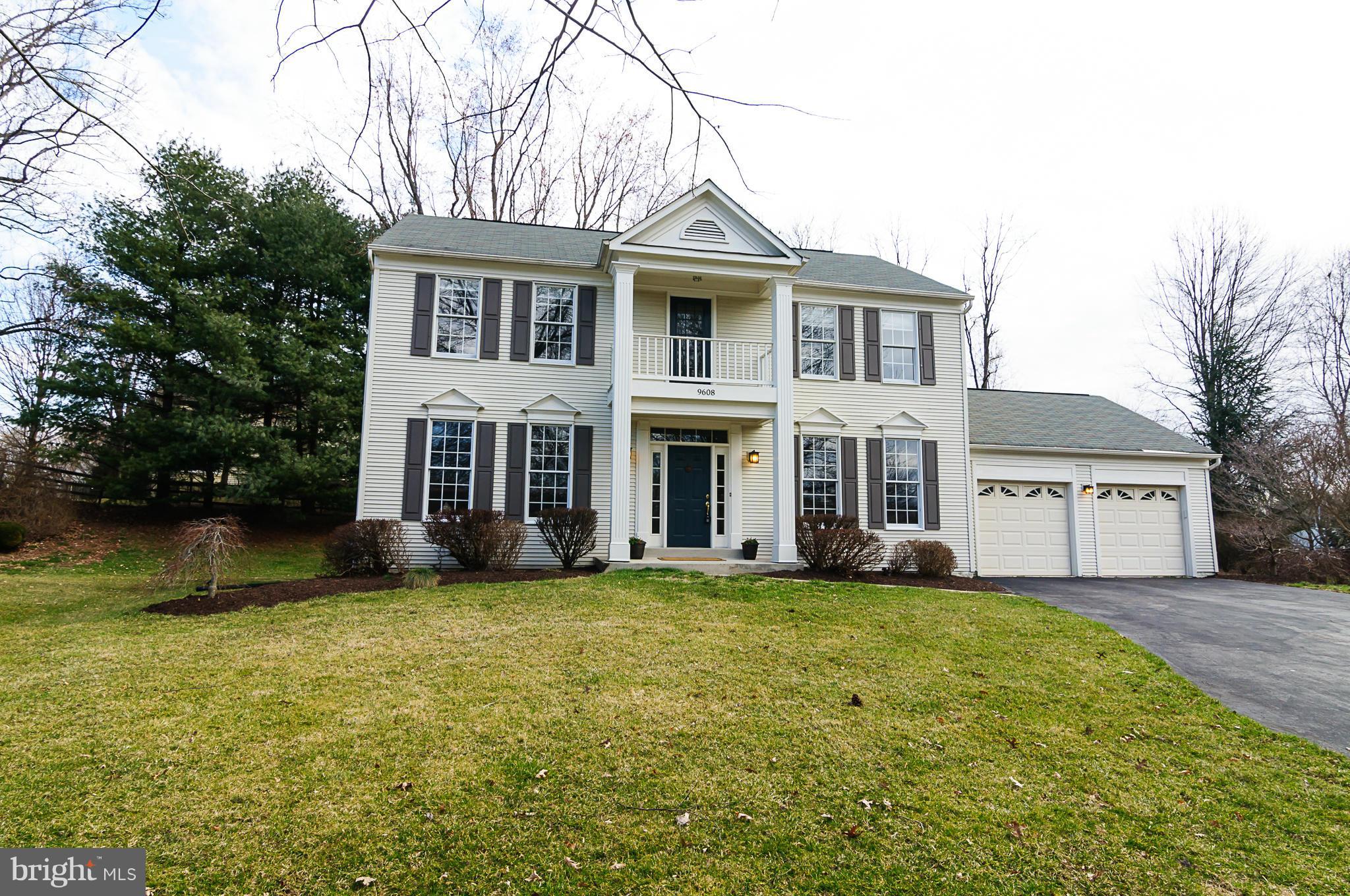Totally renovated 2-car garage colonial on ideal cul-de-sac! Stunning kitchen remodel(2014) w/42" cabinets, soft close drawers, granite, Thermador double wall oven & 18" ceramic tile floors! Both remodeled upper lvl bathrooms(2014) w/new silestone top vanities, soft close drawers & custom tile work! New hardwoods(2014) in LR & DR! FR w/wood burning fireplace! Finished LL! Carrier gas hvac(2006)!