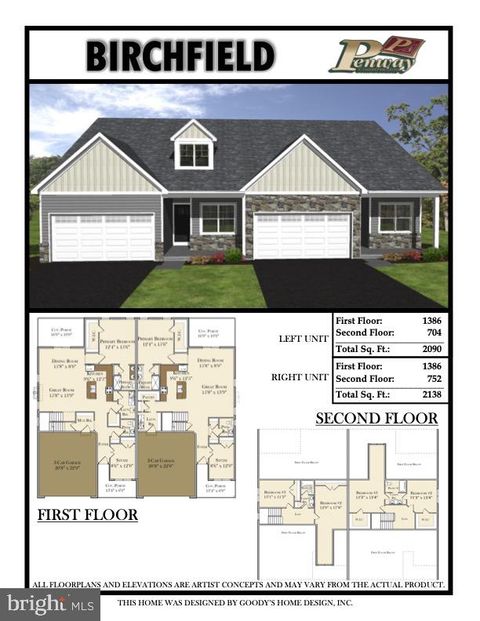 Townhouse For Sale - 380 Ridgefield Drive<br/> Lancaster County, ELIZABETHTOWN, PA 17022