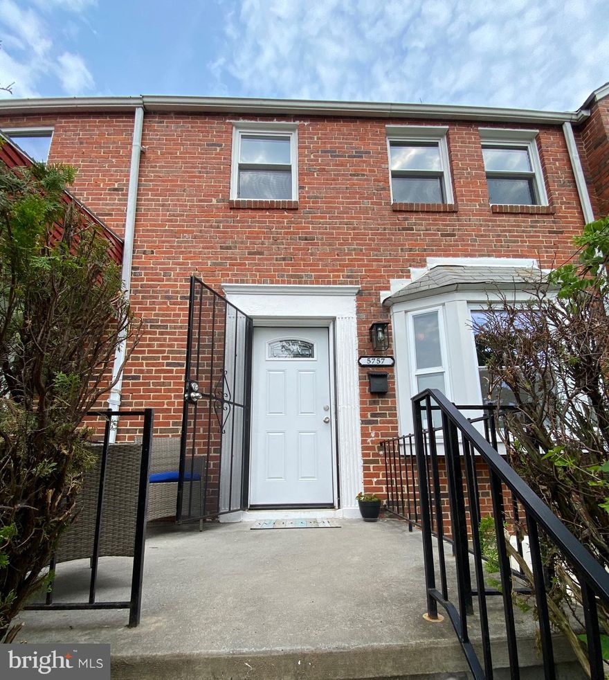 NEW PRICE!!! Location, Location, Location!!! Welcome to this charming 3-bedroom, 1.5-bath home!  Beautiful hardwood floors flow throughout the main and upper level, adding warmth and a timeless appeal. A large front bay window floods the living room with natural light, creating a bright and inviting atmosphere.
Located just minutes from Morgan State University, Good Samaritan Hospital, and a variety of shopping and dining options.  This home offers unbeatable convenience in a bustling and sought-after neighborhood.
Enjoy the spacious backyard—perfect for relaxing, entertaining, or gardening—as well as a partially finished basement with a rear walkout, providing flexible space for a home office, gym, or additional living area.
Whether you're a first-time buyer or looking to customize your dream home, this property offers a solid foundation with room to add your personal touches and make it truly your own. Don’t miss out on this great opportunity! All offer will be reviewed by the Seller as they are received.  "STRICTLY SOLD AS IS"