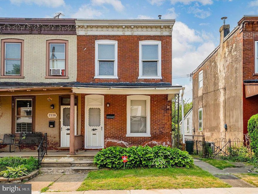 Investment opportunity!!! Newly renovated. 2bedroom, 1 bath, twin porch front home in Philly with huge yard! great for parking, or an entertainment space. The property boasts LOTS of natural light thanks to the living room skylight. Plentiful storage space throughout the property. Close proximity to public transportation & Temple university! Property is tenant occupied.