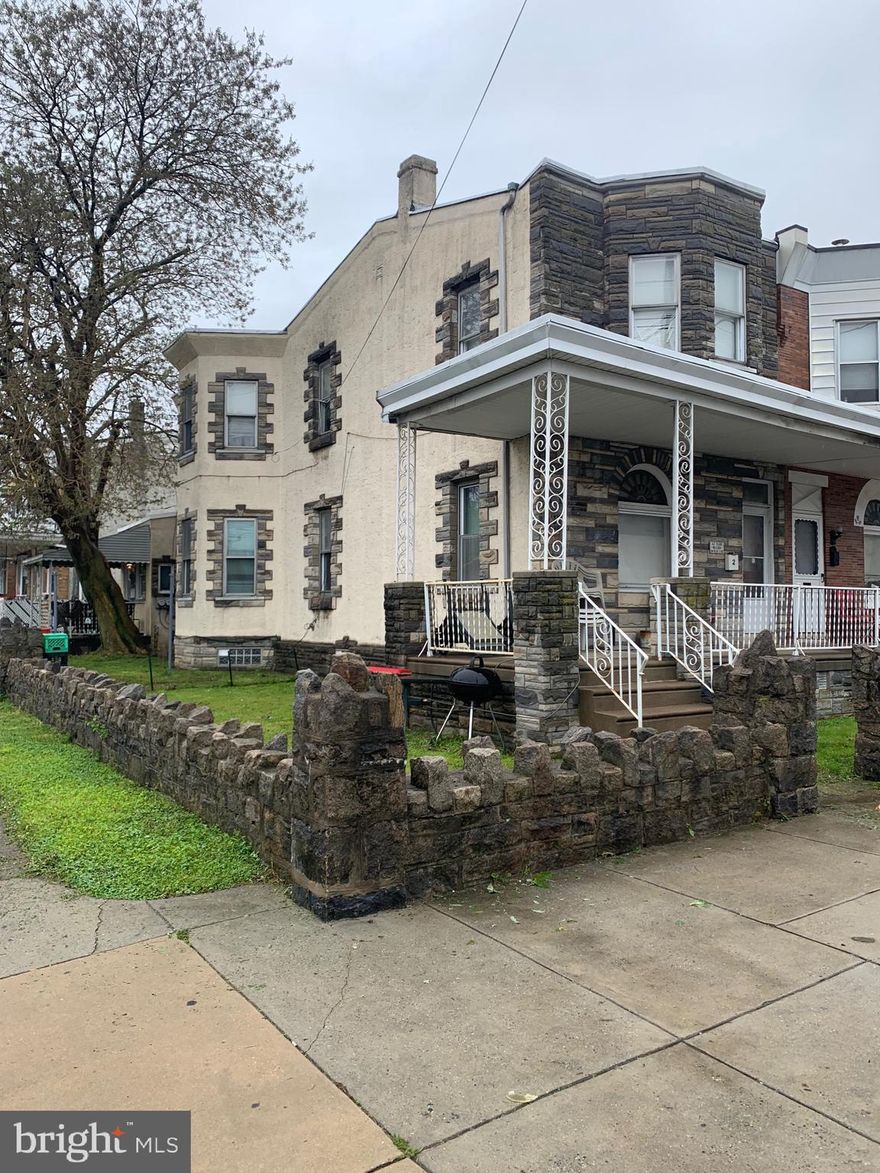 Attention All Investors & Homebuyers! This is a beautiful, well maintained  2+2 duplex that is filled with potential. This huge multifamily property can provide some nice passive income & can provide cash flow for years to come. The Property sits on a corner lot in the Tacony/Mayfair section of Northeast Philadelphia. This is a perfect opportunity to own a great income producing property that has tons of potential & there is so many ways to force appreciation & add value! its also perfect to owner occupy & live for cheap! Both of the units are nice, spacious & very well maintained with 2 bedrooms in each unit. The first unit is extremely spacious and is currently occupied by the sellers family & will be vacant upon settlement. You can easily rent out the 1st unit for $1,200 -$1,300 . The 2nd unit is currently tenant occupied paying $850 month to month  including utilities. The 2nd unit is rented below market value but the tenant always pays on time. This is a great multi family property that has the potential to bring in up to $2,500+ a month in rental income! This is a perfect opportunity to own a great investment property & a great way to have your money work for you! 
The seller will be reviewing all offers on Wednesday evening  July 20 2022! 
See the 2 video tours of the property!