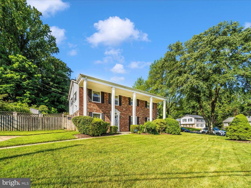 **MULTIPLE OFFERS RECEIVED!  OFFER DEADLINE IS MONDAY, JUNE 30TH, BY 4PM.**
This beautifully maintained Colonial-style single-family home is a true gem, nestled on a spacious 0.25-ACRE corner lot. It features 4 generous bedrooms, 2 full bathrooms, and over 2,100 square feet of living space thoughtfully designed for comfort and functionality. NO HOA!!! Step upstairs to find an abundance of natural light, neutral tones, and a seamless flow between the living and dining areas. This level also includes 3 spacious bedrooms and a full bath. Downstairs, the finished basement offers a cozy retreat, perfect for a family media room, game space, or entertaining. The massive driveway accommodates up to four vehicles, with additional on-street parking available. 
**Recent updates include a NEW ROOF (2024), stainless steel kitchen appliances (2024), an updated bathroom, and a water heater installed in 2012. Additional highlights include outdoor floodlights, a storage shed, a patio, and a fully fenced backyard, Ideal for relaxing, gardening, or hosting guests. The large front porch adds to the home’s charm and is perfect for enjoying morning coffee or catching up with neighbors.  Conveniently located near Metro stations, shopping, parks, and major commuter routes, this home offers the best of both comfort and accessibility. Whether you're a first-time buyer, looking for more space, or looking for a home you can make your own, this HOME is the ONE!  Schedule your tour today!