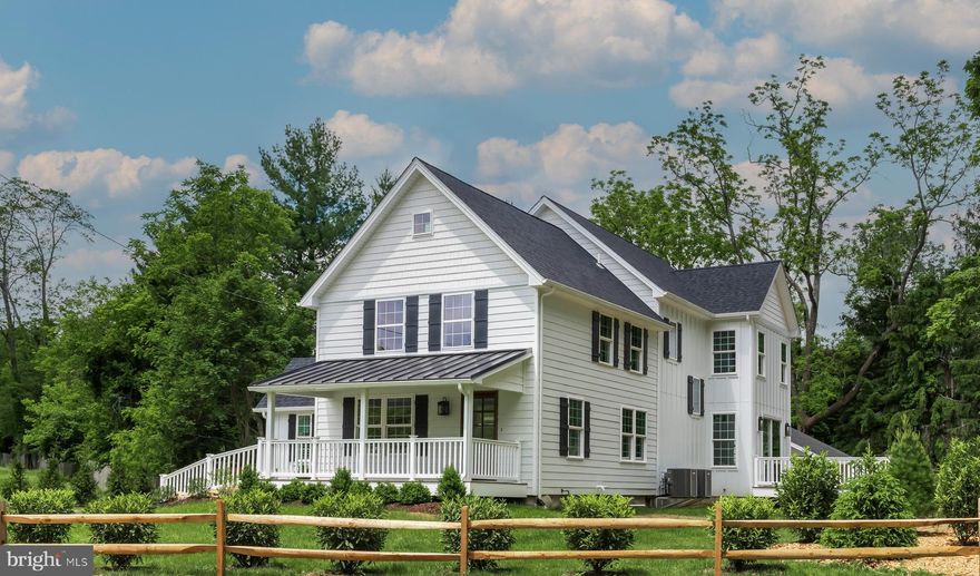 Welcome to 670 Leopard Road, a gorgeously renovated farm home with a spectacular new addition in the heart of Berwyn. This sun drenched home offers a terrific open floor plan, four bedrooms, three full bathrooms and a covered front porch. A seamless blend of Old World Charm and state of the art, high end updating.  Pfister, Kohler and Moen fixtures, two zone Trane HVAC systems, high and low return air vents, custom closet organizers and much more set this home apart from typical new construction.   An exceedingly rare opportunity  to acquire a new home built to the absolute highest standards. The entrance foyer opens to the living and dining rooms and offers a charming window seat that sits atop a heated cubby space for shoes, gloves and hats.  The living room features two sets of French doors and is adjacent to a cozy home office. If the need were to arise the home office could be easily converted to a first floor bathroom. The huge dining room is a very flexible space and offers endless possibilities. The heart of the home is the gourmet kitchen featuring a quartz topped center island with seating for four, quartz countertops, subway tile backsplash, Kraftmaid cabinetry and stainless steel LG appliances with a double oven. The kitchen opens to the stunning family room offering a coffered ceiling, a gas fireplace and massive sliding glass doors leading to the deck. A perfectly positioned mudroom features tile flooring, storage cubbies, a powder room with Kohler pedestal sink and beadboard walls plus a doorway to the side driveway. The second floor is home to the sumptuous owner's suite which offers a spacious walk-in closet with custom organizers and drawers. The gorgeous owner's bath features quartz tile, a double vanity and a tiled shower with seamless, easy glide Kohler glass door with magnetic seal. The second bedroom suite comes with its own beautifully tiled bathroom with quartz vanity and it's own spacious shower, also featuring  a seamless, easy glide Kohler glass door with magnetic seal. Two additional bedrooms are serviced by a tiled hall bathroom with double vanity and a full tub/shower. A conveniently placed laundry space with new LG washer/dryer and storage shelves rounds off the second floor of this wonderful home. A full basement under the addition offers an egress window and endless finishing options. The crawl space under the original section of the home provides tremendous storage. Please note that a detached two car garage is to be built and is included in the price. The low maintenance deck overlooks a deep rear yard and is the ideal spot for relaxing, entertaining, grilling and dining al fresco. Relax with an evening drink or a morning coffee on the covered front porch. Newly built 2- Car garage, new Hardie-plank and AZEC siding, gorgeous hardwood floors, high ceilings, recessed lighting, tons of windows to let in the sun, plantation shutters, great closet space, an open floor plan and so much more all come together to make 670 Leopard Road a very special place to call home.  It may sound like a cliche, but this is truly a once in a lifetime opportunity to own a renovated/new construction home on a prime lot in the top ranked Tredyffrin-Easttown School District. Close to the shops, trains and restaurants of the Main Line. This is the one that you've been hoping would come on the market. Welcome home!