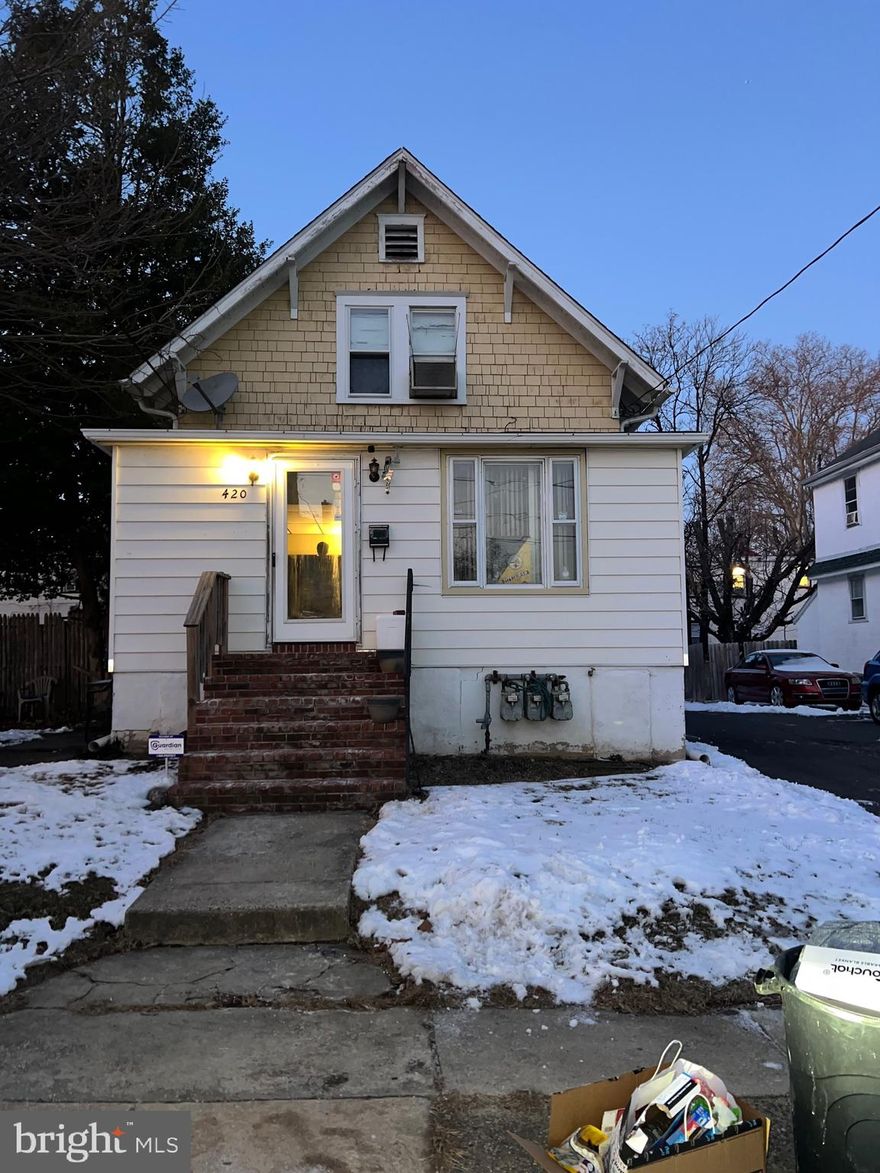 Welcome to 420 Glenwood Avenue. A detached triplex located within Delaware County. The first floor unit consumes the entire first floor with access to the rear porch and backyard area. The second floor units are accessible via each side of the building. Off street parking is available via the side driveway where approximately 3-4 cars could be accommodated. The basement is accessible via the rear of the premises only. Washer and dryer access is available to all units via the basement. A large side yard is included with the property and could be used for entertainment purposes. The property is within walking distance to public transportation. All units are occupied. Owner occupant opportunities are available. Utilities are seperate. Showings will begin at the open houses.