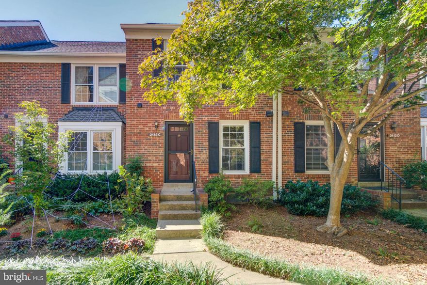 Welcome to this bright, spacious, beautifully updated and impeccably clean 2-bedroom, 2.5-bath townhouse in the desirable Windgate-1 community in the Shirlington neighborhood of Arlington, VA! Windgate-1 has great amenities including tennis courts, a swimming pool, and ample parking, and it is adjacent to bike trails and walking distance to the fantastic shops, restaurants, and entertainment of Shirlington. With an inviting open layout and fresh neutral colors throughout, this home offers the perfect canvas for your personal style. The main level, with hardwood floors throughout, features a completely remodeled kitchen, with ample new, white Shaker-style cabinets and beautiful Quartz countertops. The kitchen opens to an open dining/living area filled with natural light. The main level also features a convenient entry closet, powder room, and French doors leading to an enclosed rear patio. Upstairs, two generously sized bedrooms with large closets, new carpeting, and large windows create comfortable, private retreats. The full bathroom on this level is newly remodeled from top to bottom with a new soaking tub, tiled shower, and a large vanity with a spacious Quartz countertop. The front bedroom also has a dressing area with a vanity and a sink adjacent to the bathroom. Downstairs, the finished basement is a wonderful space with high ceilings, recessed lights,and two rooms perfect for TV/gaming room, playroom, or a home office. There is a full bath with shower. The basement also features a large laundry/utility room and ample storage.Enjoy the low-maintenance outdoor space, ideal for relaxing and small gatherings. *Located in a prime Arlington neighborhood, this home provides easy access to local parks, shops, dining, and commuter routes.* Seconds to Four Mile Run and W&OD trails, Barcroft Community Center with soccer, baseball diamonds, picnic shelters and tables etc, Signature Theatre, Arlington Public Library, restaurants and shops in Shirlington.* Close to the Shirlington Transit Station, I-395, the Pentagon and DC; 25 minute bike ride on mostly bike trails and paths to Amazon/National Landing.* No cats**