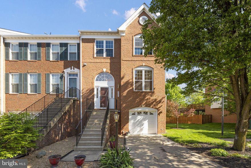 PRIME LOCATION! This stunning 3-level end-unit townhome with 1-car garage is nestled in the highly sought-after Farmwell Hunt Community. Offering over 2,500 sq ft of modern features you will love and enjoy! Step inside to be greeted by gleaming hardwood floors (installed in 2024), setting the stage for elegance throughout.

The main level has a bright and open floor plan, featuring spacious living and dining areas, a tastefully renovated half bath (completed in 2024), a cozy family room with a fireplace and bay window, and an upgraded kitchen equipped with granite countertops, white cabinetry, stainless-steel appliances, and a charming breakfast area. Step out onto the oversized Trex deck (completed 2019) with stairs to the lower-level patio (completed in 2020), perfect for outdoor entertainment! And enjoy the serene view of the open backyard that backs to trees.

Upstairs, the primary bedroom awaits with a newly upgraded ensuite bath (completed in 2024) featuring a dual vanity sink, a luxurious bathtub, and a separate shower. Two additional bedrooms and a fully upgraded hall bath (completed in 2019) complete the upper level.

The fully finished basement offers additional living space with French doors leading to the back patio, a stylish full bath (completed 2022), washroom, and access to the garage.

Other recent upgrades include basement flooring in 2024, recessed lighting in 2024, front windows in 2023, roof in 2022, and HVAC in 2018. The interior has been freshly painted. Guest parking is available near the home, along with lots of street parking... With its move-in ready condition, the only thing missing is you!

Conveniently located with easy access to Routes 7 and 28, Dulles Greenway, Ashburn Metro, Dulles Airport, One Loudoun, the coming soon Ashburn Recreation and Community Center, shopping centers, schools, and more! This home offers the epitome of convenience and comfort. Don't miss the opportunity to experience its charm—schedule a preview today!