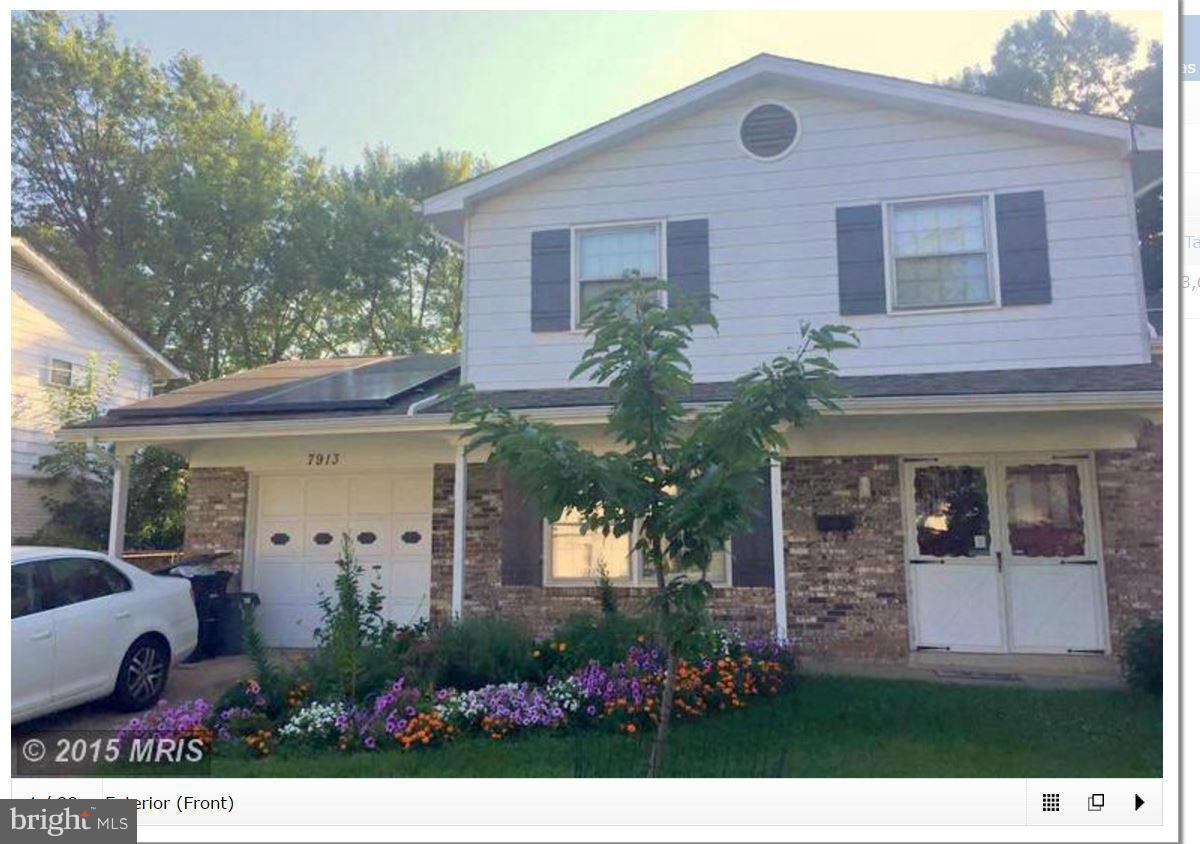 Updated split-level improved throughout to include: kitchen renovation, new WH (2015), newer roof with gutter guards and soffits (2012), attic insulation, vinyl windows, hardwoods, renovated basement, prewired cable, closet systems, garage, fruit (plum/cherry/kiwi) trees, garden. On-grid solar reduces energy bills. Don't miss out on this energy efficient gem with convenient commute to downtown DC.