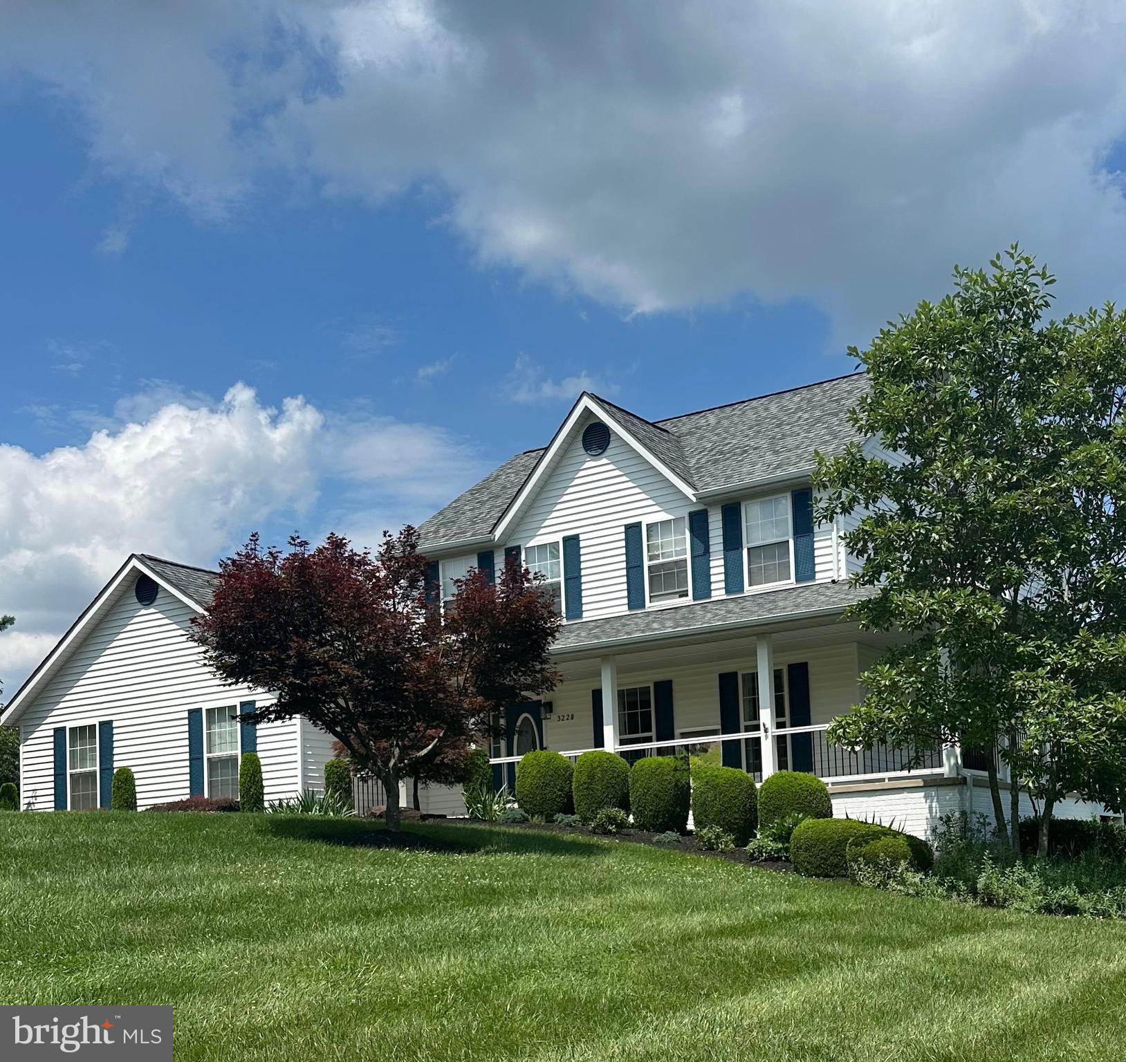 Exquisite Colonial Home in Picturesque Cabin Branch Farm. Discover unparalleled tranquility and spacious living in this brilliant 2-story Colonial, offering over 3,000 square feet of meticulously maintained space. Nestled on over 3 acres of professionally landscaped grounds, this property backs directly to Little Patuxent State Park and equestrian land, providing a private oasis for nature lovers. Picturesque Cabin Branch Farm, backing to Little Patuxent State Park and equestrian land. Over 3 acres of lovely, tranquil, and professionally landscaped grounds. 4 spacious bedrooms, 2 full baths, 1 half bath. Attached 2-car garage with ample storage. Second detached 30x30 2-car garage with hydraulic lift and tall ceilings perfect for hobbyists, car enthusiasts, or additional storage. Beautiful porches and decks, new hardscapes, beautiful gardens, low-maintenance vinyl fence, large fenced-in backyard, spacious deck, and patio ideal for entertaining. Main Level has gleaming hardwood floors throughout the foyer, formal living room, elegant dining room, and grand family room. Elegant dining room with a sliding glass door leading to a large deck. Spacious grand family room featuring a charming brick-accented wood-burning fireplace. Inviting 4-season sunroom – perfect for watching hummingbirds and deer while enjoying your morning beverage. Gourmet Kitchen appointed with stainless steel appliances, quartz countertops, pantry, ample cabinetry, and a tasteful tile backsplash. Dedicated laundry room/mudroom with washer, conveniently located off the attached garage. Head to the upper level to 3hree generously sized bedrooms. Primary bedroom features walk-in closet with organizer, cedar, and attached bathroom with a sparkling shower and separate soaking tub (truly a must-see!).
Second bathroom is Tastefully updated with modern finishes. The lower level has a separate entrance
and offers a 4th bedroom/office/media room/playroom/family room/ endless potential, ready to suit your needs. Private driveway. Lots of custom builds throughout the home. WHOLE HOUSE GENERATOR – ensuring comfort and convenience during any power outage.This brilliant home offers an exceptional blend of comfort, elegance, and outdoor living. You will not be disappointed!