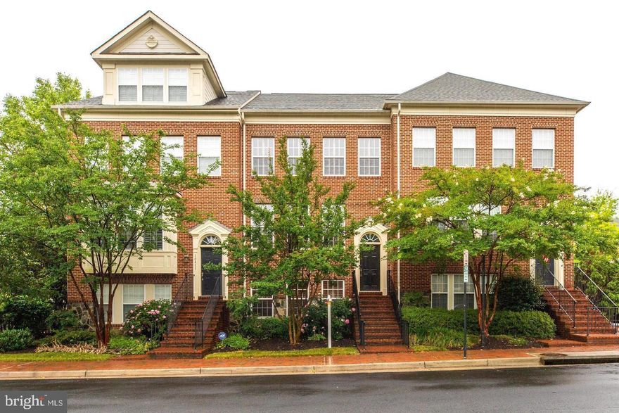 Welcome to an exquisite three-level townhome nestled in the heart of Fairfax City. This all-brick residence boasts a two-car garage and offers three bedrooms, two and a half bathrooms, and abundant storage space. 2024 HVAC System| 2025 Water Heater| All 3 Levels Hardwood Flooring|

Upon entering, you're greeted by warm hardwood flooring that extends throughout the main level. The living and dining areas are adorned with crown molding and custom wood blinds, creating an inviting ambiance. The Chef's kitchen features beautiful cabinetry, a decorative backsplash, pendant lighting over a large center island, stainless steel appliances, and a built-in pantry. Adjacent to the kitchen, a bright family room provides the perfect space for entertaining and offers access to a rear Trex deck, ideal for outdoor relaxation.

The upper level is dedicated to the spacious primary suite, which includes two walk-in closets and an updated en-suite bathroom equipped with dual vanities, a separate soaking tub, and a stall shower. Two additional bedrooms and a full bathroom complete this level, offering comfortable accommodations for family or guests.

The lower-level recreation room has wood flooring and is filled with natural sunlight. It features a gas fireplace and ample storage, making it a versatile space for various activities.

This home's location is unparalleled, with convenient access to major routes such as Rt. 29, Rt. 50, Rt. 66, and Rt. 236. It's just 3.4 miles from the Vienna Metro, with CUE bus stops only steps away. A variety of shops, restaurants, yoga studios, cafes, gyms, farmers markets, and entertainment options are within easy reach. Additionally, the proximity to Old Town Square offers free concerts, festivals, and more, enriching your living experience. Ample of Parking