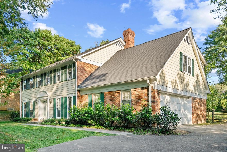 What a perfect opportunity to make this generous 5 bed 3 bath and 2 half bath home your own.  
Ready for your custom updates and priced accordingly. Seller has recently replaced the roof 3 years ago. The HVAC was replaced this year- 2024, Seller also fully updated 2 of the 3 full baths. Kitchen and other baths are ready for your touches and updates.
Hardwood floors are being sanded and you can choose the new stain color. Refreshment of paint is happening now.
Generous room sizes throughout. Basement has high ceilings.
1/2 acre lot is less than 1 mile to shops of Potomac Village!
2 car attached garage. Welcome Home!