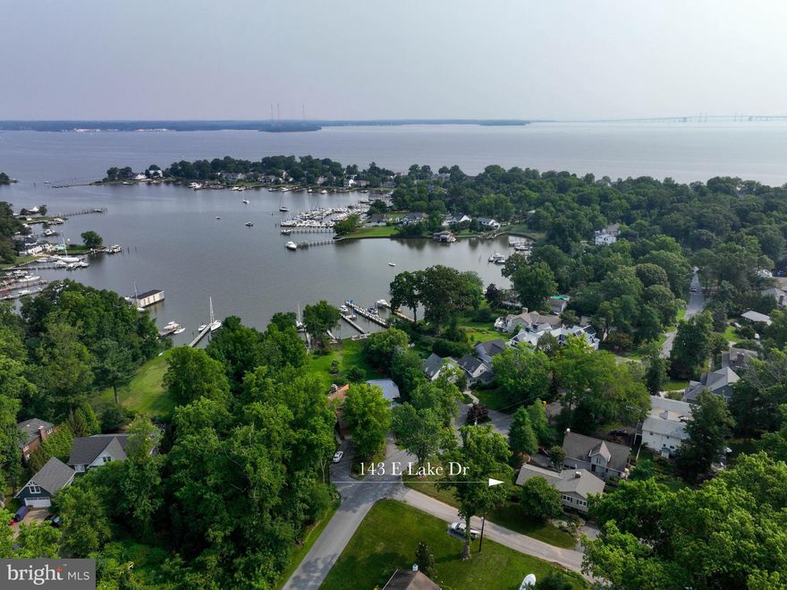 SELLER ACCEPTING BACK UP OFFERS, PLEASE CONTINUE SHOWING!!!DON'T MISS THIS OPPORTUNITY! Nicely situated Corner LOT IN THE COMMUNITY OF BAY RIDGE (.328 ACRE),Use your IMAGINATION. Re-Model existing ( 2,950 Total finished SQFT) home with basement or expand TO YOUR TASTES AND NEEDS!! This is truly a one of a kind chance to create a private space for your family! Bring your favorite Contractor/Builder/Architect for their Ideas! ENJOY YOUR NEW LIFESTYLE! Roof 2019, Oil Burner, Hot Water, A/C Maintenance plan to 5/2024, Well Pump 2015 etc., The Bay Ridge Lifestyle is unmatched in all of Maryland! Steps to Marina, Playground, Basketball/Pickel Ball court, Kayak racks etc..., Walk to Community Pool,Beaches,Baseball/Soccer,Lacrosse Field!! Whether your a SUP enthusiast, Dog Walker, Hiker,(PRIVATE Trails in the BIG WOODS!), Runner, this Neighborhood has it all! ,Call LA (who Lives in the Neighborhood and is the TRUE Bay Ridge Specialist for further details,  Joining the  Bay Ridge Civic Association is voluntary.  SOLD IN AS-IS CONDITION