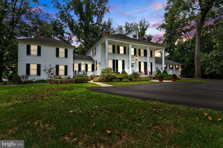 Don't miss this rare opportunity to own a piece of history! Built in 1851 and meticulously restored by the current owners, 2500 Rochelle Drive (known historically as "Rochelle Mansion") offers the the best of both worlds: charm & craftsmanship of a historic home, with the luxury & convenience of modern living, updated with an eye toward minimal maintenance! The circular driveway welcomes you to the sweeping property, with ample parking for you and your guests (attached 2-car garage + detached 2-car garage). More than 40 stunning windows, many still boasting original wavy glass and those on the ground level floor-to-ceiling in height, have all been insulated with custom storm glass by a window preservation specialist. The 3.5-acre property combines expansive lawn, mature landscaping, and wooded, rock-lined paths, anchored by a 400-year-old tulip poplar tree with lightning protection. Rochelles five porches & enormous rear deck (an entertainers dream!) have been rebuilt with carefree Azek & iron railing and surrounded by flagstone patios & walkways, providing views from all sides of stunning sunrises & sunsets. The homes roof, with architectural shingles, its 4-zone heating & cooling systems, and new insulated wide-plank vinyl siding have been added for efficient comfort. Rochelles tall ceilings, sweeping entry staircase, wide mouldings, and large family-oriented spaces offer classic elegance. From the exquisite mural bringing the outdoors into the formal living room, to the original heart-pine floors throughout, to the multiple fireplaces (3 are propane-fueled; many have marble mantels), this home offers so many "wow" rooms that you wont be able to pick a favorite... until you lay eyes on the kitchen. The enormous custom 540-square-foot kitchen features the Elmira Stove Works reproduction "Cooks Delight" oven with 6-burner cooktop, and custom oversized Frigidaire freezer-fridge, and is appointed with new stainless appliances, granite countertops, gleaming white Shaker cabinets with abundant storage, copper farmhouse sink, & open floorplan where twelve can be comfortably seated under the inlaid copper-tile cove ceiling in the eat-in addition, leading to deck through the new double slider. Stairs off the kitchen lead down to family room & bonus room w/ full bath; adjacent staircase leads up to the 1909 addition, with two bedrooms sharing a full bath and adjoined outside by an east-facing porch. This wing offers possibilities as in-law suite or home-based business separated. Back through the kitchen, the conservatory and the dining room (w/ built-in china cabinet & custom mouldings) -- the homes main staircase leads to 4 more bedrooms and 2 more full baths, all with original pine flooring, additional fireplaces, another 2nd floor porch, & custom touches throughout. 2nd-floor master features fireplace and renovated master bath w/ jetted tub. Curving staircase leads to a massive 3rd floor space w/ 2 bonus rooms, a 5th full bath, easy roof/ "Widows Walk" access for incomparable view of property, & new storage under both eaves. (Buyer might consider making this a 2nd master; transform 1 of the extra bonus rooms into a walk-in closet without sacrificing space for family or guests.) In the basement, original fieldstone foundation walls have been polished & repointed and original ceiling beams have been refinished & flanked with dozens of recessed lights -- perfect atmosphere for a large family room with pool & ping pong, or "man cave" with bar & poker table, or additional home office (fully wired for all your technology needs). Adjacent storage leads down to a space believed to have hidden runaway slaves on the Underground Railroad! Rheem tankless water heater for unlimited hot water. Award-winning schools and all the conveniences of Fallston.