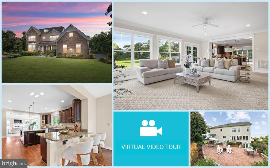 MULTIPLE OFFERS! SOLD FOR FULL PRICE! Elegance abound in this stately 5 bedroom, 4.5 bath, 3 level brick and stone craftsman on a beautiful 0.89-acre lot!
Boasting approx 6,300 square feet of living space, this home features an open and bright floor plan with high ceilings, abundant windows, gleaming hardwood flooring, recessed lighting and and elegant architectural details including crown molding and chair railing. The gourmet kitchen is a chef’s dream with granite countertops, stainless steel appliances, 42-inch cabinetry, a walk-in pantry, large center island with pendant lighting, breakfast bar, and gas cooktop with tile backsplash. The adjoining breakfast room with wall of windows and deck access provides a serene space to start your morning. 
The expansive, sun-drenched family room boasts a gas fireplace, large windows and access to deck, making it the perfect space for gatherings. An elegant dining room with chandelier and chair railing enhance the home’s charm, and a private office/library with bay window makes working from home effortless.
Upstairs, the primary suite is a private retreat, featuring three spacious walk-in closets and a spa-inspired bath with a soaking tub, dual granite-top vanities, and a separate glass-enclosed shower. The upper level also features three additional bedrooms, each thoughtfully designed to provide space and privacy. A secondary suite boasts its own private bath,  while two additional bedrooms share a beautifully appointed Jack and Jill bath.
The walk-up lower level expands the living space even further with a large recreation room, a wet bar/kitchen area with granite countertop, refrigerator, and dishwasher, as well as a surround sound system perfect for movie nights or entertaining. This level also includes a fifth bedroom, a full bath, and abundant storage.
Step outside and you’ll find an amazing outdoor oasis with hidden "tree house", huge cement/tile patio with stone fireplace, two decks providing access to patio and beautifully landscaped yard with a nine-zone sprinkler system, fertile vegetable garden, multiple mature flower beds and an electric fence to deter deer. A retractable electric awning provides shade and comfort on sunny days, creating an ideal space to relax or host gatherings. 
Recent updates include a new heating unit in attic and outdoor component with a larger system (2022). New basement furnace 2025. Maintenance-free gutter guards. Rain water collection system. Easy parking with three-car garage, driveway for multiple cars, and street parking. 
Ideally located near the Mosaic District, residents will enjoy easy access to shopping, dining, and entertainment. Outdoor enthusiasts will appreciate nearby Valley Crest Park, Holmes Run Stream Valley Park, and Hidden Oaks Nature Center. Minutes to major commuter routes including I-495, I-66, Rt. 236, Rt. 29, Rt. 50, and Columbia Pike.