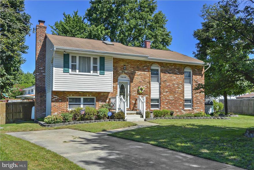 REDUCED, Owner's relocating!   Immaculate split foyer offering 4 bedrooms,3 full baths located on a quiet cul-de-sac.  This home lives large and boasts newer kitchen, gleaming hardwood floors, upgraded baths, newer windows, a large screened in porch, patio, a large private fenced yard, and shed. Close to BWI, Baltimore, DC, RT 3, RT 97,  a true commuter's delight.