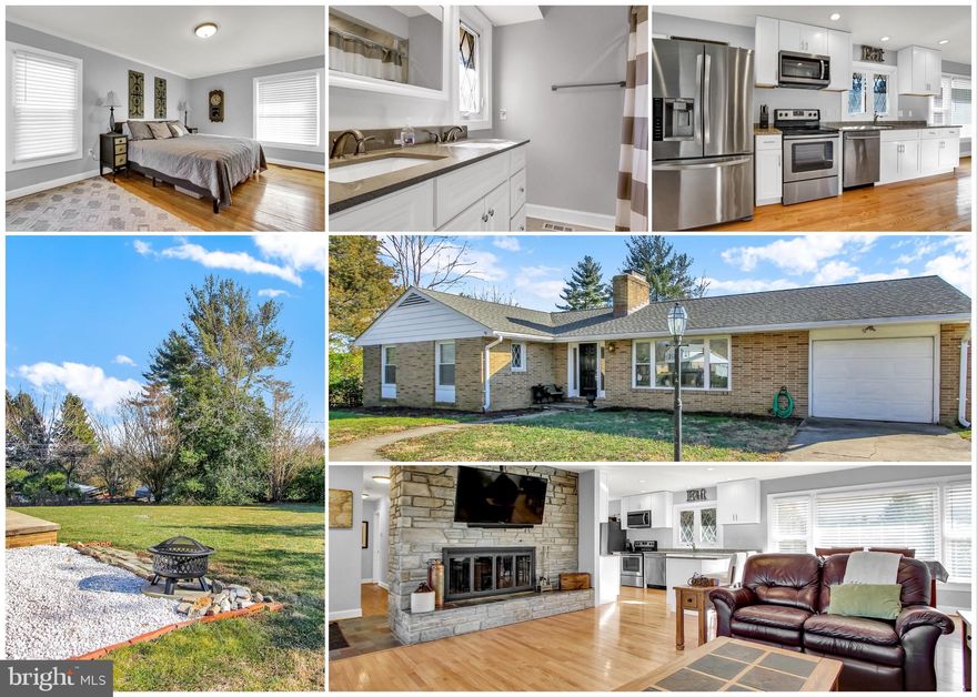 Terrific Rancher ready for you to call home! Updates include: Roof 2018, some windows 2018, total kitchen and bathrooms reno 2018,  Exterior doors 2018,  HVAC 2018, all electrical wiring 2018,  gas line 2018, HWH 2018, Shed 2020.  This home is simply adorable!  Home is Where Your Story Begins