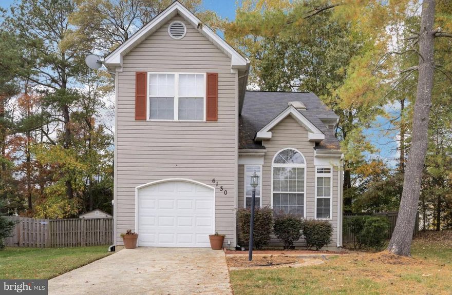 WELCOME to your colonial style home located in The Hampshire Community! Enjoy this charming residence that features an inviting open floor plan accentuated by soaring cathedral ceilings with plenty of sun soaked space in the living room. Upon entry, a spacious living room adorned with windows greets you, allowing for plenty of natural illumination throughout the entire main level. Adjoining the spacious kitchen with breakfast bar is the dining area and a commodious family room featuring a fireplace. Relax in the fenced in rear yard on the spacious deck with built in benches or prepare seasonal dishes on concrete grill pad. Restore your energy in the primary suite with vaulted ceilings, walk in closet, separate soaking tub, separate shower, dual vanity and additional vanity included in the water closet. Your family members have the convenience of an attached buddie bath accessible and attached to each bedroom room with doors for privacy.  Refresh the family's clothes in the upper level laundry. Sold As-Is. The Hampshire community provides various walking trails, a pool, and recreational facilities. Positioned just off Smallwood Parkway, the location ensures easy access to grocery stores, St. Charles Mall, retail outlets, numerous restaurants, theaters, and more. Schedule your showing today!
