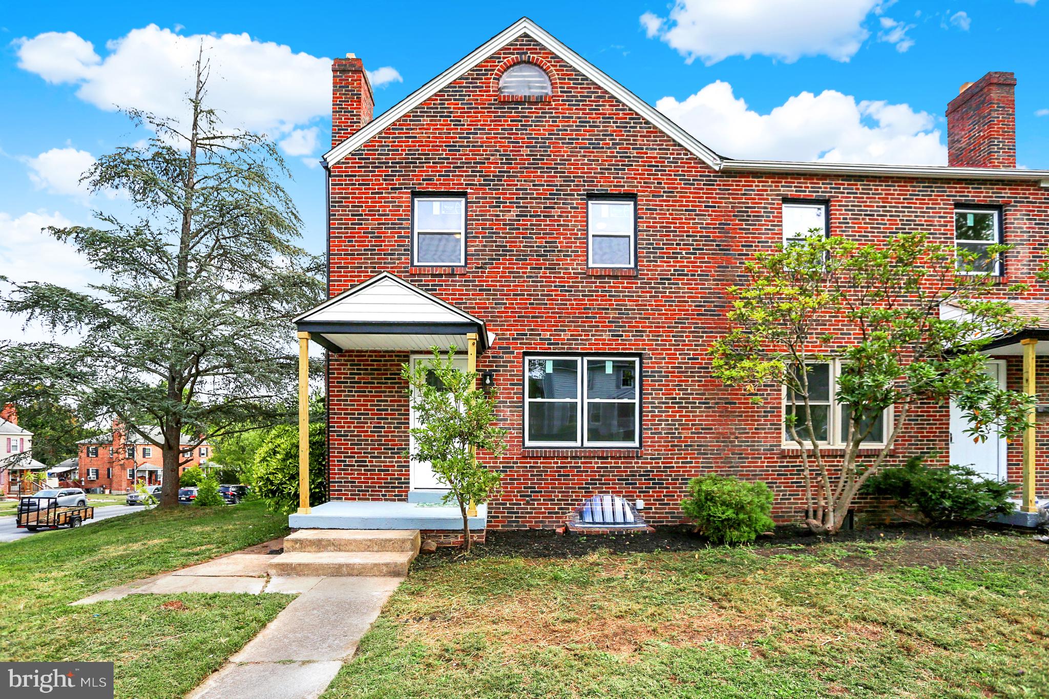 Discover the charm of this beautifully renovated twin home in the heart of Middletown Borough, where classic elegance meets modern convenience. Built in 1947 and set to shine with a major renovation in 2025, new roof and new windows installed August 2025. This residence boasts a traditional architectural style with a sturdy brick exterior, ensuring lasting appeal. Step inside to find a warm and inviting interior featuring hardwood floors in the upstairs area and luxury vinyl plank on the first level. The spacious living area is anchored by a cozy wood-burning fireplace, perfect for creating memorable moments. The traditional floor plan includes a delightful dining area and a well-appointed kitchen with a pantry, ideal for culinary enthusiasts. With three generous bedrooms and a full bathroom equipped with a tub shower, this home offers ample space for relaxation and rejuvenation. The unfinished basement provides endless possibilities for customization, whether you envision a home gym, workshop, or additional storage. Outside, enjoy the convenience of on-street parking and beautifully landscaped surroundings, complete with sidewalks and street lighting for evening strolls. The property is equipped with energy-efficient windows, enhancing comfort and reducing utility costs. Located less than 10 miles from the airport and within 5 miles of a commuter rail station, this home is perfect for those seeking accessibility without sacrificing tranquility. Embrace the opportunity to make this exceptional property your own and experience the perfect blend of comfort, style, and convenience. Don't miss out on this gem!
This property is part of the George Frey Trust Leasehold which is $6.76 per year and the lease expires October 1, 2042. Very interesting story about helping orphans.