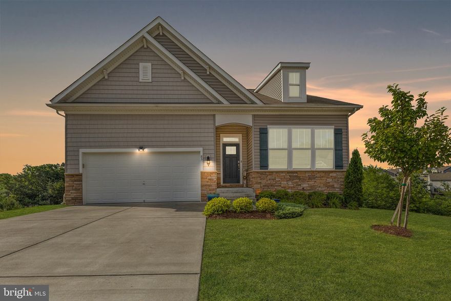 Welcome to your oasis at Blue Ridge Shadows! Nestled on a cul-de-sac, this immaculately maintained three-bedroom, two-bathroom home boasts an inviting open floor plan, ideal for modern living.
</br>
</br>
The galley kitchen, featuring granite countertops, stainless steel Frigidaire appliances, and a spacious island with seating for casual dining, is perfect for gatherings and culinary delights. Adjacent to the kitchen is the breakfast nook, offering stunning mountain views to start your day. 
</br>
</br>
Luxurious yet practical, the low-maintenance luxury vinyl plank flooring graces both the living room and kitchen, blending style with ease of care. The primary en suite is a sanctuary with double sinks, a soaking tub, and a separate shower. The primary bedroom includes a spacious walk-in closet, perfect for all your wardrobe needs.
</br>
</br>
Adding to the convenience, a dedicated laundry room simplifies chores. The unfinished basement presents endless possibilities for customization or storage, tailored to suit your lifestyle and needs, including a potential fourth bedroom and a rough-in for a bathroom.
</br>
</br>
Beyond the comforts of home, picturesque mountain and golf course views can be enjoyed from every angle, offering a serene backdrop for relaxation and recreation alike. Amazing views on both levels make this residence a true haven. Visit the nearby Region’s 117, offering seasonal fresh gourmet dining. Additionally, Blue Ridge Shadows is in close proximity to the Shenandoah River, Skyline Drive and historic downtown Front Royal, offering quaint shops, dining options, and scenic drives through the Shenandoah Valley​. 
</br>
</br>
A builder warranty conveys with the home, providing added peace of mind. Don't miss your opportunity to own a little slice of heaven! Schedule a showing today.