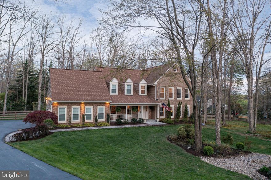 Do you love the South Run Community but need special privacy & a super quiet environment? YOU FOUND IT HERE! This gorgeous home has it all! Located on an inner cul-de-sac along with a long driveway makes this a special secluded home! It has a large private lot of almost an acre  with a huge level yard.  Stepping inside  you find tasteful updates & gleaming hardwoods throughout the first floor. This floorplan has an incredible open concept &  easy living flow with the living room being opened up to the large family room plus a separate first floor office with built-ins.  The family room with its stone gas fireplace &  beautiful  built-ins, custom moldings  & palladium windows is the heart of the home. From here you can easily step into the bright breakfast nook & on to the large kitchen with lovely updated cabinetry, appliances & a large island! A plate glass window captures your interest as you gaze out to your large private  backyard! Whether its watching pets or people play outside you know that with the fully fenced in yard everyone is safe! Besides unique walkways & multiple decks this area boasts a firepit, a horseshoe pit, a large trellis, 4 permanent benches & a large Bocce Ball court for hours of fun! Don't forget the large dining room for holiday entertaining & the largest most convenient mudroom / laundry room you  have ever seen! This is the area where everyone stops after fun at the community pool! This large area also has a special spiral staircase which gives you easy access to the great Work Out Room on the lower level.  A 2nd staircase also gives easy access to the lower level recreation room, furnace/ storage room & the full bathroom down here too! Moving upstairs you find 3  bedrooms, a huge master bedroom & 2 updated bathrooms! The master suite is spacious & leads to a walk-in closet plus a 2nd closet & a special master bathroom with a large walk-in shower complete with dual jets & a rain shower head plus dual sinks & a built-in TV to enjoy those morning times!  This home is proudly located in the Sangester Elem. & Lake Braddock Sec. School District & is part of the sought-after South Run Neighborhood with its active Swim Team, Community Clubs, Pool, Fishing Dock, Tennis Courts & Tot-lot! A short stroll brings you to the 888  acre Burke Lake Park along with the myriad of trails which intersect this area & allow you to reach other lakes, along with the South Run Rec. Center! Don't delay --- this home is a TREASURE! This well-cared for home boasts an UPDATED ROOF / HVAC / WINDOWS too.