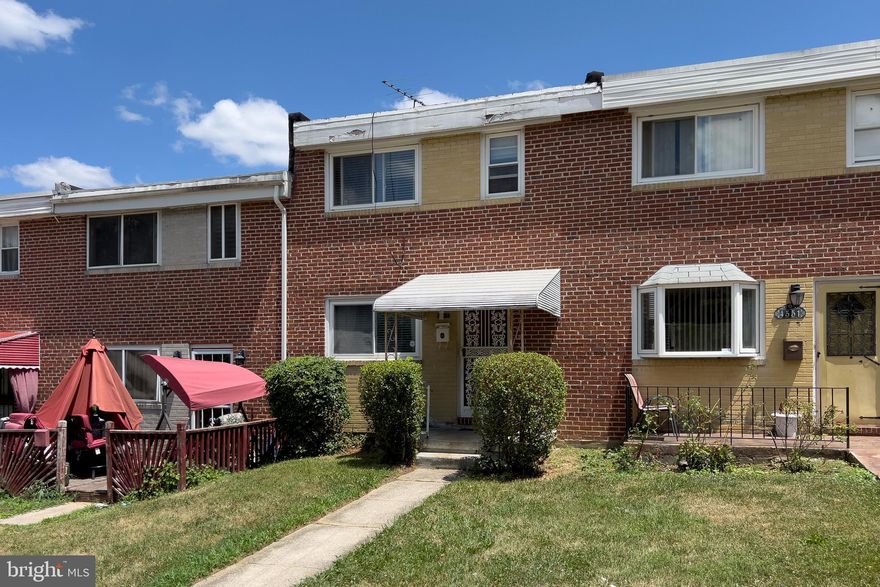 Come one, come all, great opportunity to access home ownership or to invest in to this community.  Located a stone's throw from Sinai Hospital, I-83, Druid Hill Park, minutes from downtown Baltimore, schools, shopping and much more. Open floor concept on the main level with a spacious and bright kitchen/dining combo.  With a fully opened basement space ready for entertaining and creating memories.  Dedicated parking pad in the rear or street parking.   Covered porch front and deck to enjoy outdoor living spaces.  Being sold As-IS.