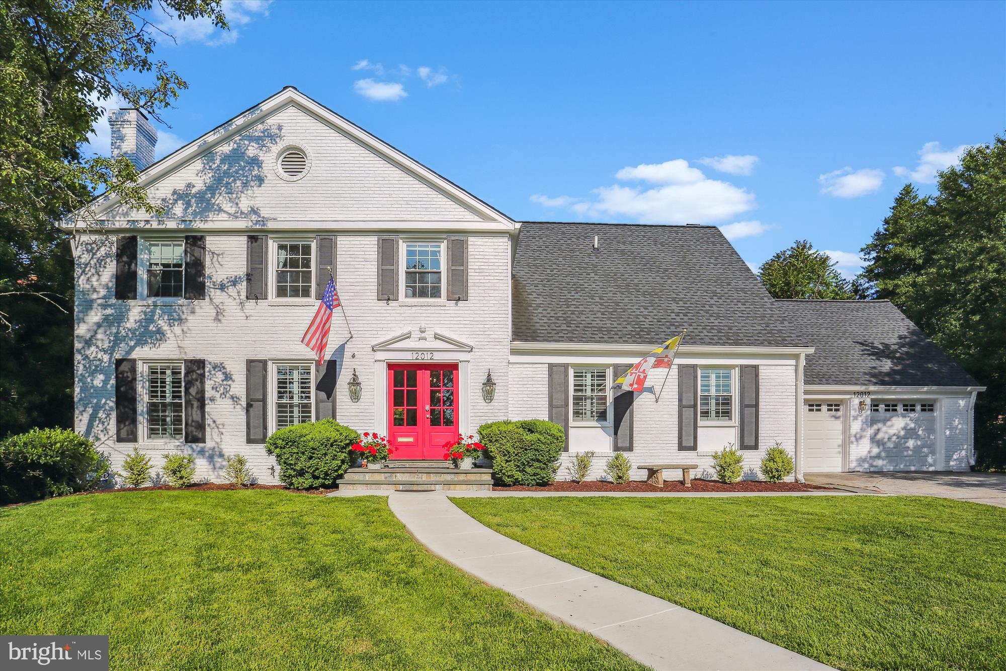 OPEN HOUSE CANCELLED! You won't find another one like this house in the highly desirable Old Farm neighborhood! For starters, it has an almost half acre flat, private lot with a recently added sport court outfitted with nighttime lighting so you can play anytime!
If the yard isn't the showstopper, the kitchen certainly is! Centered around a 15 foot island with natural light beaming in from all directions, the white kitchen has quartz countertops, a 48" range, a 48" fridge, ice maker, additional two drawer beverage fridge, two drawer dishwasher, and wide farmhouse sink. The kitchen opens to the family room (with a wood burning fireplace) and the formal dining room (with a second wood burning fireplace), truly making it the heart of the home. Right off the kitchen is a four seasons sunroom overlooking the amazing backyard. A large two car garage with high ceilings, office/mudroom, and powder room complete the main level.
The primary suite is a perfect oasis with vaulted ceilings, beautifully updated en suite bath, and walk-in closet. Just off the primary is an upstairs laundry room with linen storage, three generously sized additional bedrooms, and a beautifully updated hall bath.
In addition to another hang out space, the basement also has a 5th bedroom (with egress) and recently updated 3rd full bathroom with shower.
Current owners have updated just about everything in this house including the roof and windows so you can move right in!
Old Farm is a vibrant community with access to two pools (membership required) and offers numerous neighborhood activities including 4th of July Parade, Spring Picnic and much more. Prime location between Montrose Road and Old Georgetown Rd and right off of 270, providing easy access to all major commuter routes. Near to Pike and Rose, Park Potomac, and Cabin John providing shopping, restaurants, gyms and entertainment.