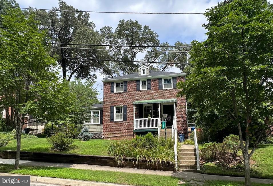 Opportunity knocks in one of Takoma Park’s most sought-after neighborhoods, "between the creeks"! If you’re a homeowner ready to renovate, this is a rare chance to bring new life to a home in a quiet community where value and demand continue to rise. This solid brick 4-bedroom, 2-bathroom home sits on an extra-large lot with plenty of room to expand the structure for more living space. The well-established community is known for its charm and top-rated Montgomery County schools. Owned by the same family for over 50 years, this home is brimming with character and ready for its next chapter. Major systems have already been upgraded — including the roof, HVAC, plumbing, and a new tankless water heater—all within the past five years. Inside, you’ll find original hardwood floors in excellent condition, a main level bedroom and full bathroom, a spacious walk-up basement with functioning height, and a layout full of potential. The main level has been expanded to include a bedroom and a convenient full bathroom. Sold strictly As-Is. Don’t miss this golden opportunity to create something special in Takoma Park.