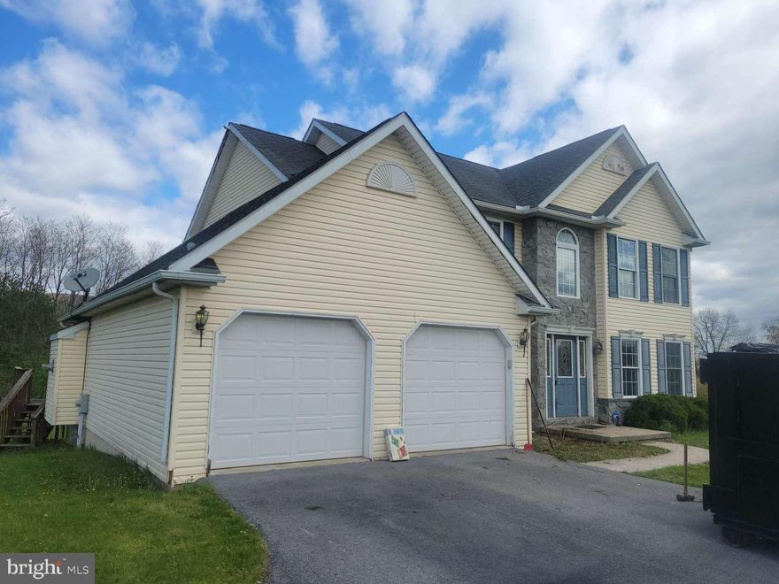 Here is your chance to get a property at a significant discount. Property will need a SERIOUS CLEANING!!... If you are not willing to put in some work to get this property back into shape don't waste your time looking at it. The property is a 4 bedroom, 2 full bath and 2 half baths with an attached 2 car garage. The basement is finished and the property sits on 1.15 acres at the end of the road.