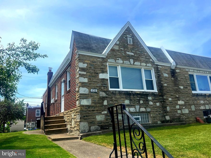 Discover your new home at 1618 Strahle Street, Rhawnhurst, Philadelphia. This 2-bedroom, 1.5-bathroom twin rancher offers central AC, hardwood floors under carpeting, and a full basement with a powder room and separate laundry area. Enjoy the convenience of modern living with the charm  and the flexibility of additional basement space. Don't miss out—schedule a tour today!