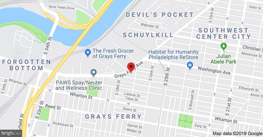 Rare grays ferry  Lot Hard to find . This lot is zoned CMX4 Lot dimensions are 15 x 30 All offers will be presented, $2500 deposit and proof of funds will be required, AS IS addendum and buyer is responsible for u/o. S Cash or hard money financing only. All offers will be presented. all deposit checks must be received within 48 hours, under 30 days must be certified. Please do  not text offers