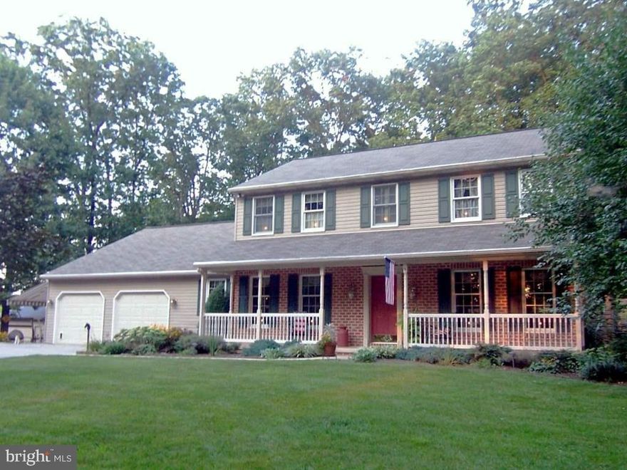 Beautiful park like setting w/move-in ready home*4BR 3BA on 3.83ac lot*100% private rear yard w/patio, koi pond & waterfall*Lg covered front & rear porches*Country Kit w/all appls & breakfast bar*FR w/gas log FP*3 stall stable w/storage & 30x30 pole building w/elec*1.75ac fenced pasture*60x120 riding rink*2car gar & 32x12 workshop both heated & CAC*Garden shed*