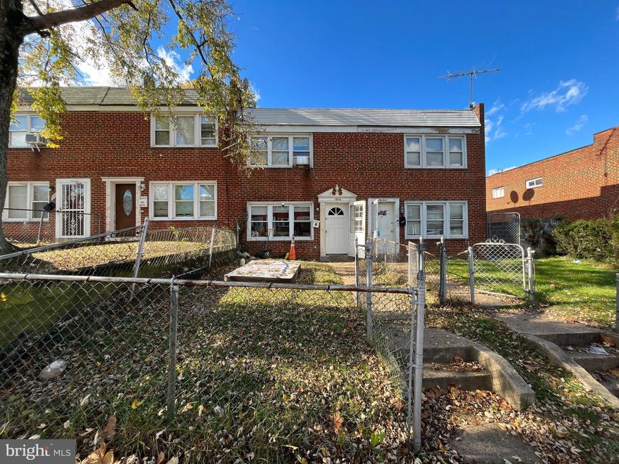 ONLINE AUCTION: Bidding begins 12/5/2024 @ 10:00 AM. Bidding ends 12/9/2024 @ 11:00 AM. List Price is Suggested Opening Bid. Deposit: $7,500. 2 Story Townhouse located in the Lakeland area. JUST MINUTES to Morrell Park & the Patapsco Market. Easy access to major traffic artery W Patapsco Ave. Property is occupied.